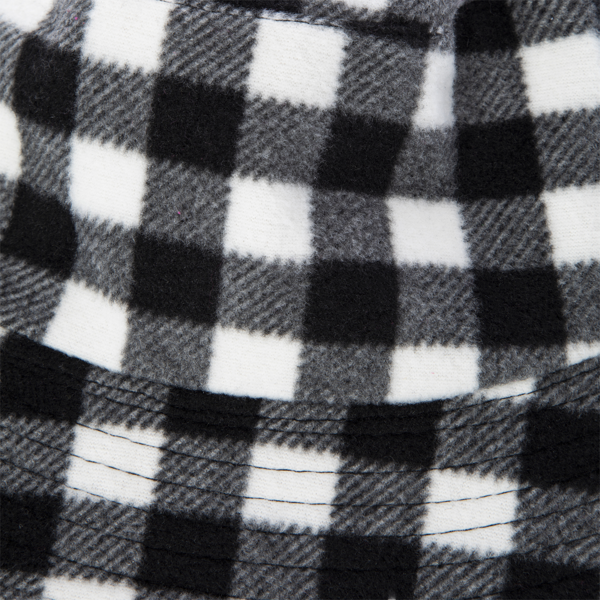 Reversible Plaid Bucket Hat