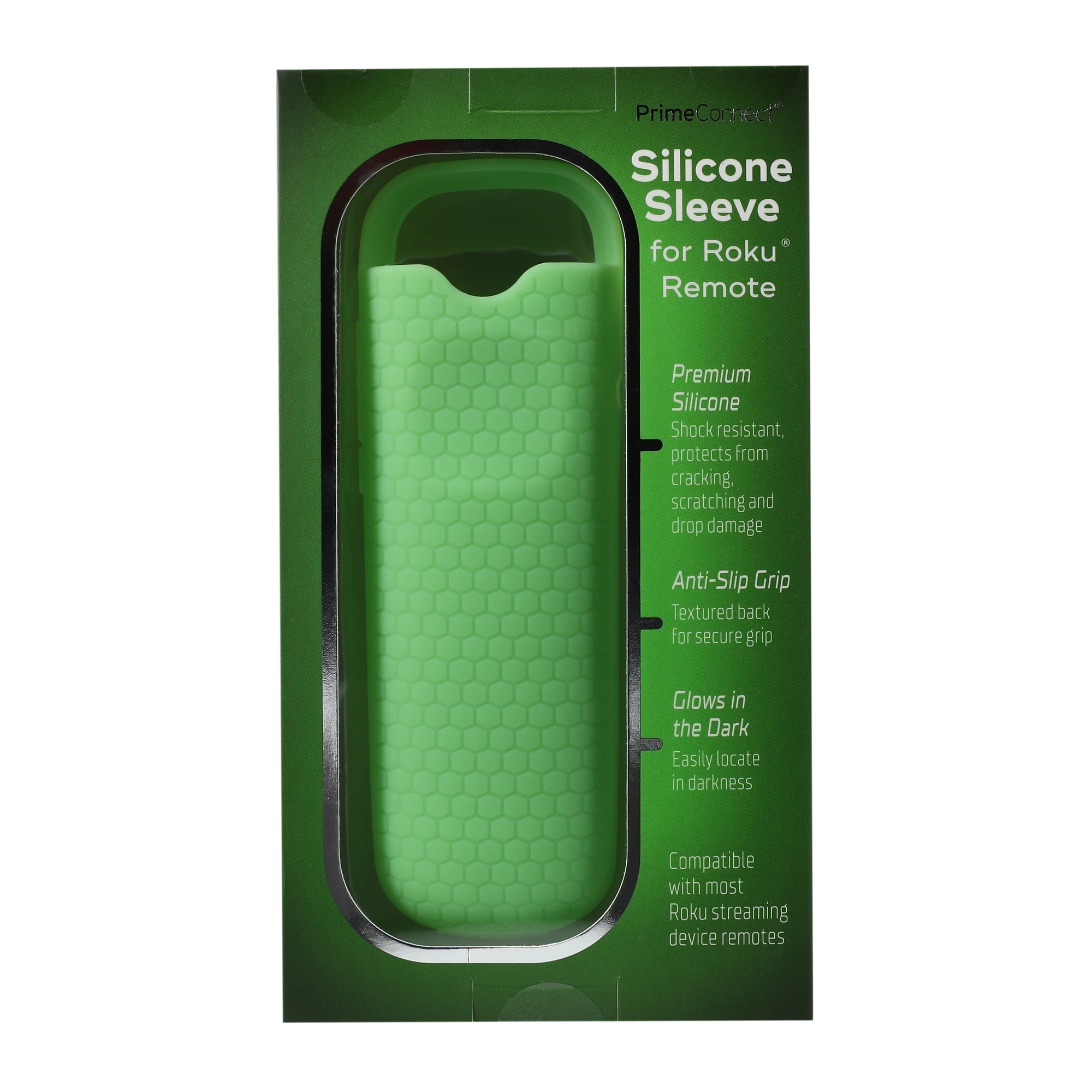 Glow The Dark Silicone Sleeve For Roku® Remote
