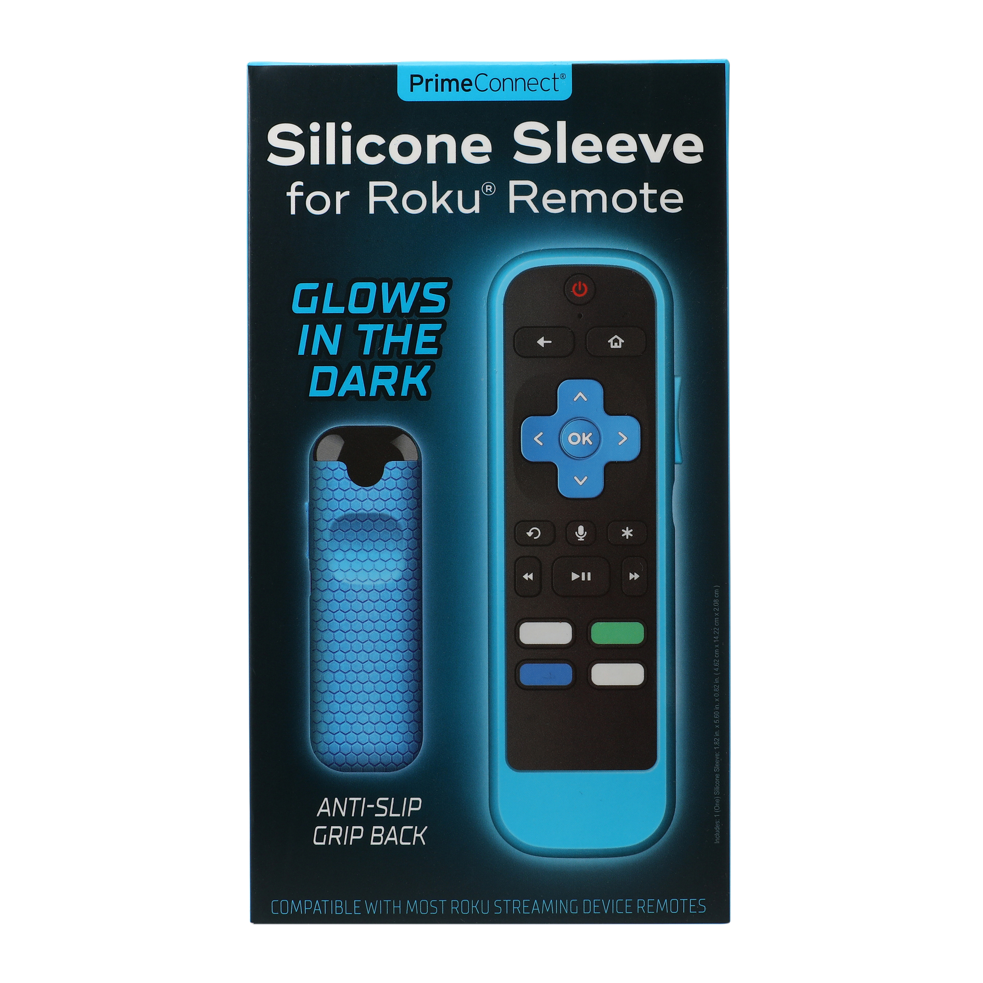 Glow The Dark Silicone Sleeve For Roku® Remote