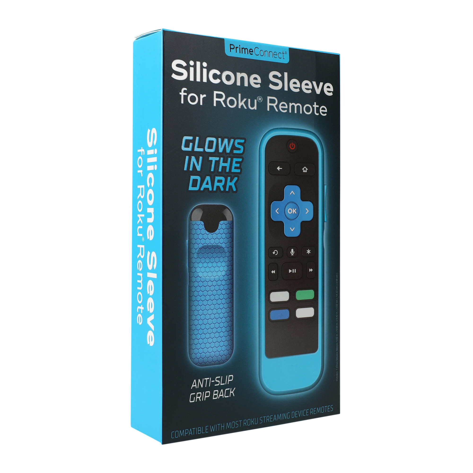 Glow The Dark Silicone Sleeve For Roku® Remote