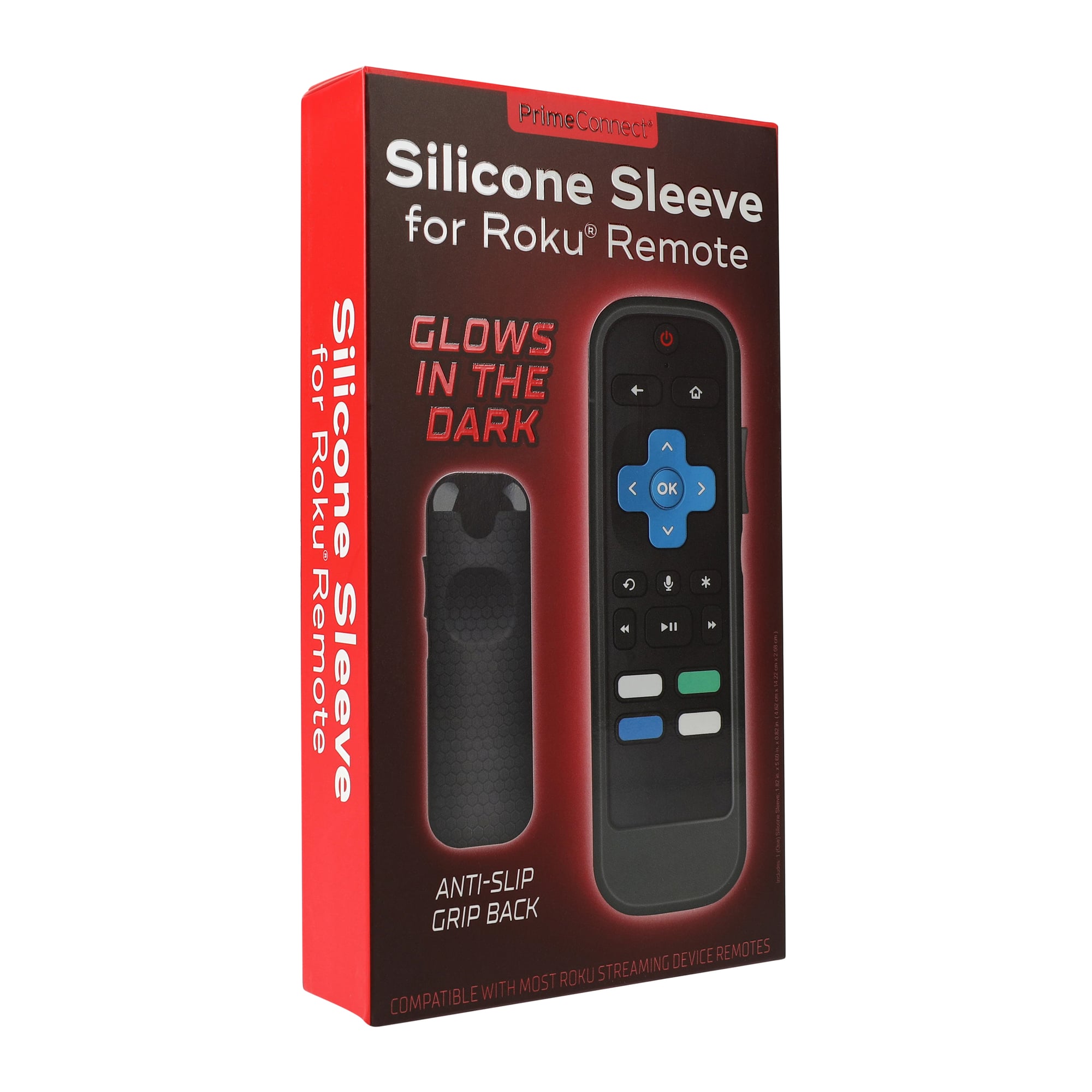 Glow The Dark Silicone Sleeve For Roku® Remote