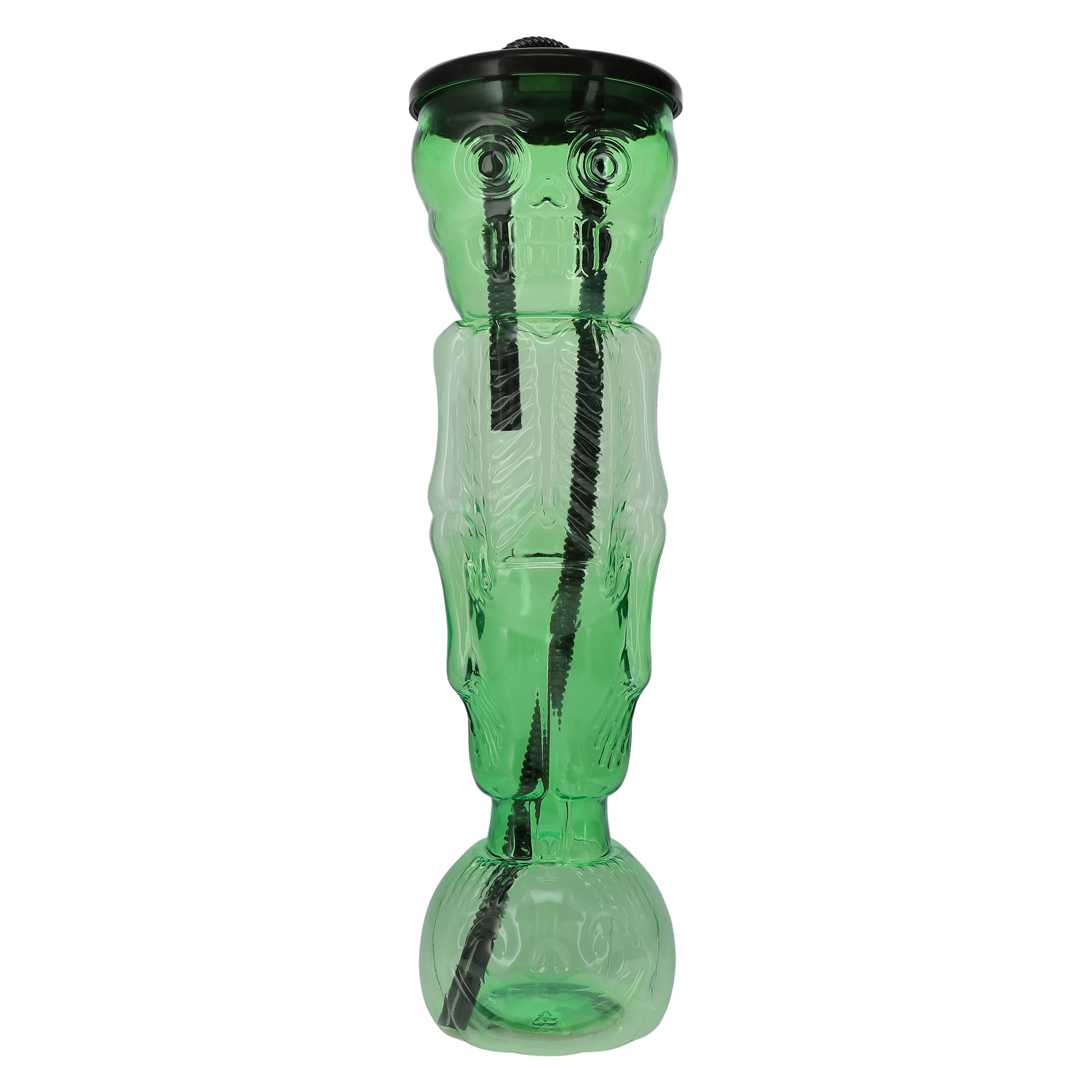 Skeleton Tumbler With Straw 29oz