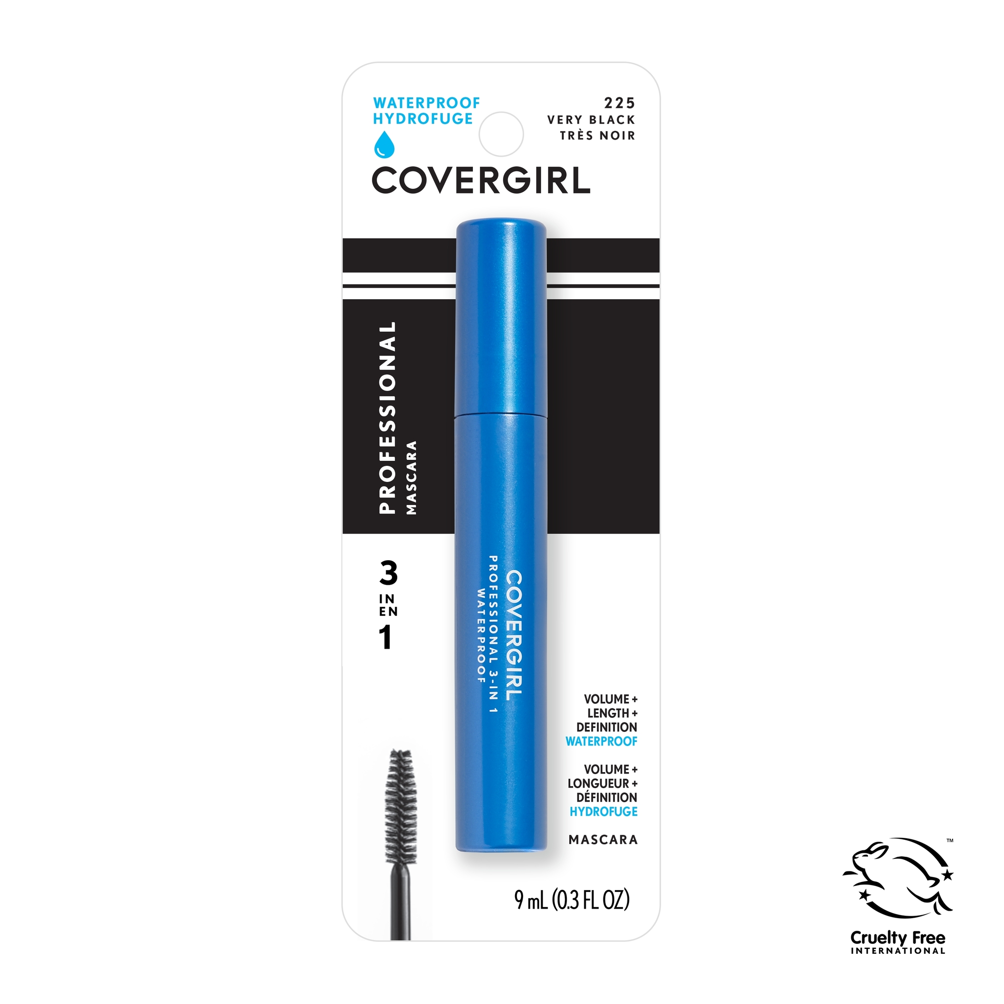 Covergirl® 3-in-1 Professional Straight Brush Mascara