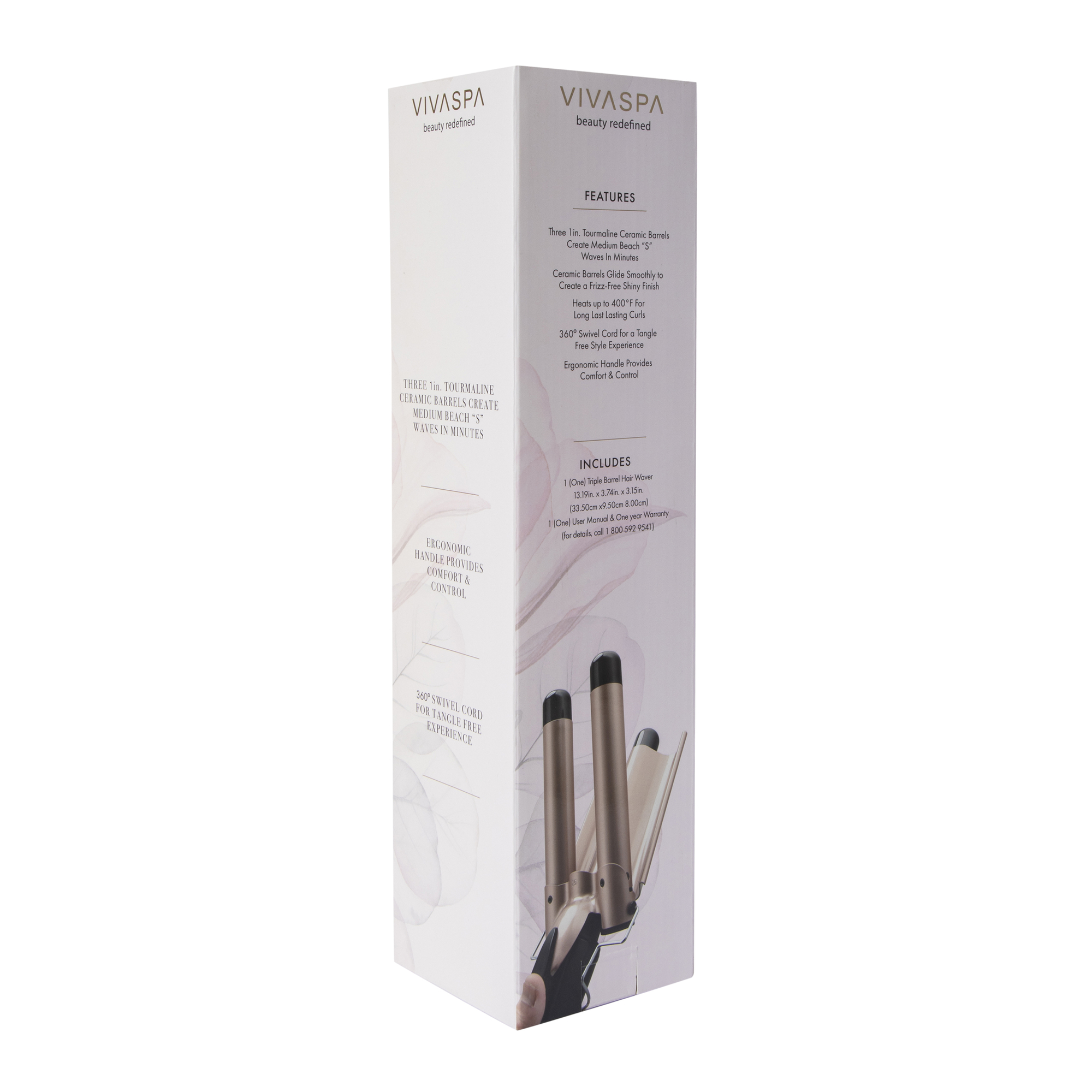 Vivaspa Triple Barrel Hair Waver