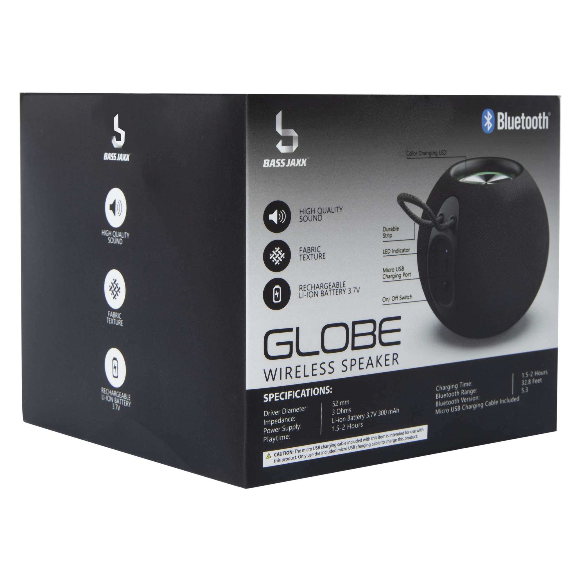 Globe LED Wireless Bluetooth® Speaker