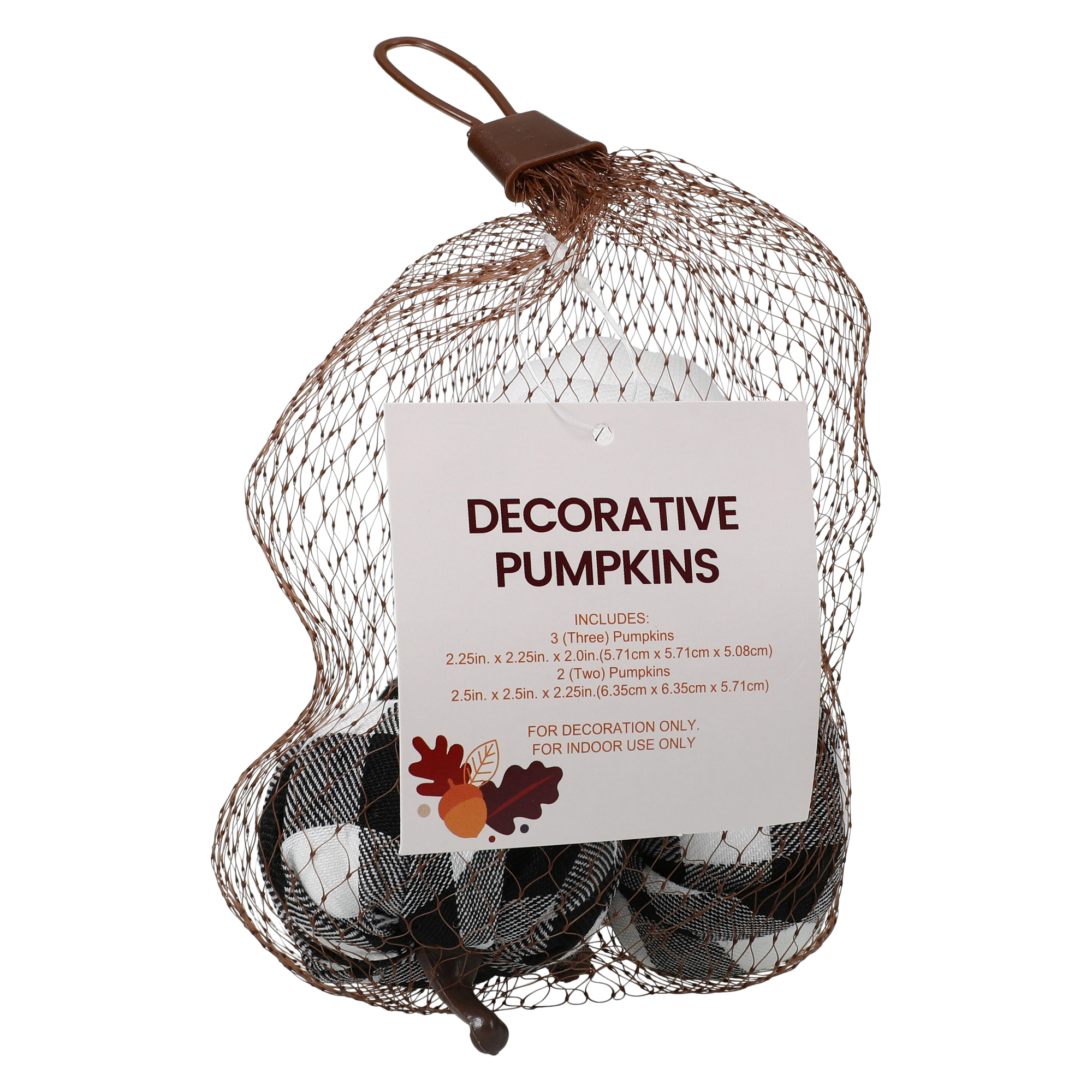 Decorative Pumpkins 5-Count