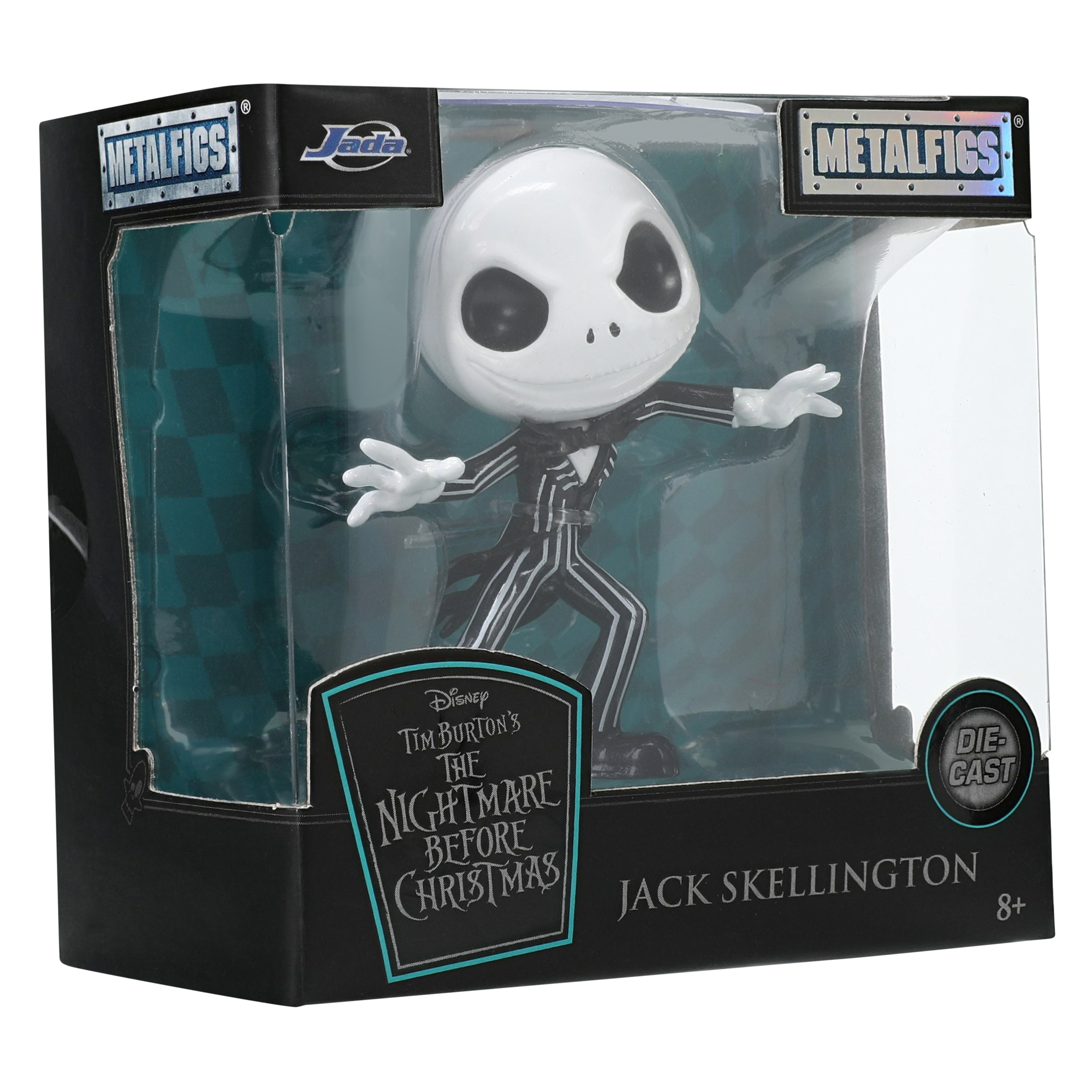 Disney Tim Burton's The Nightmare Before Christmas Metal Figure 2.5in
