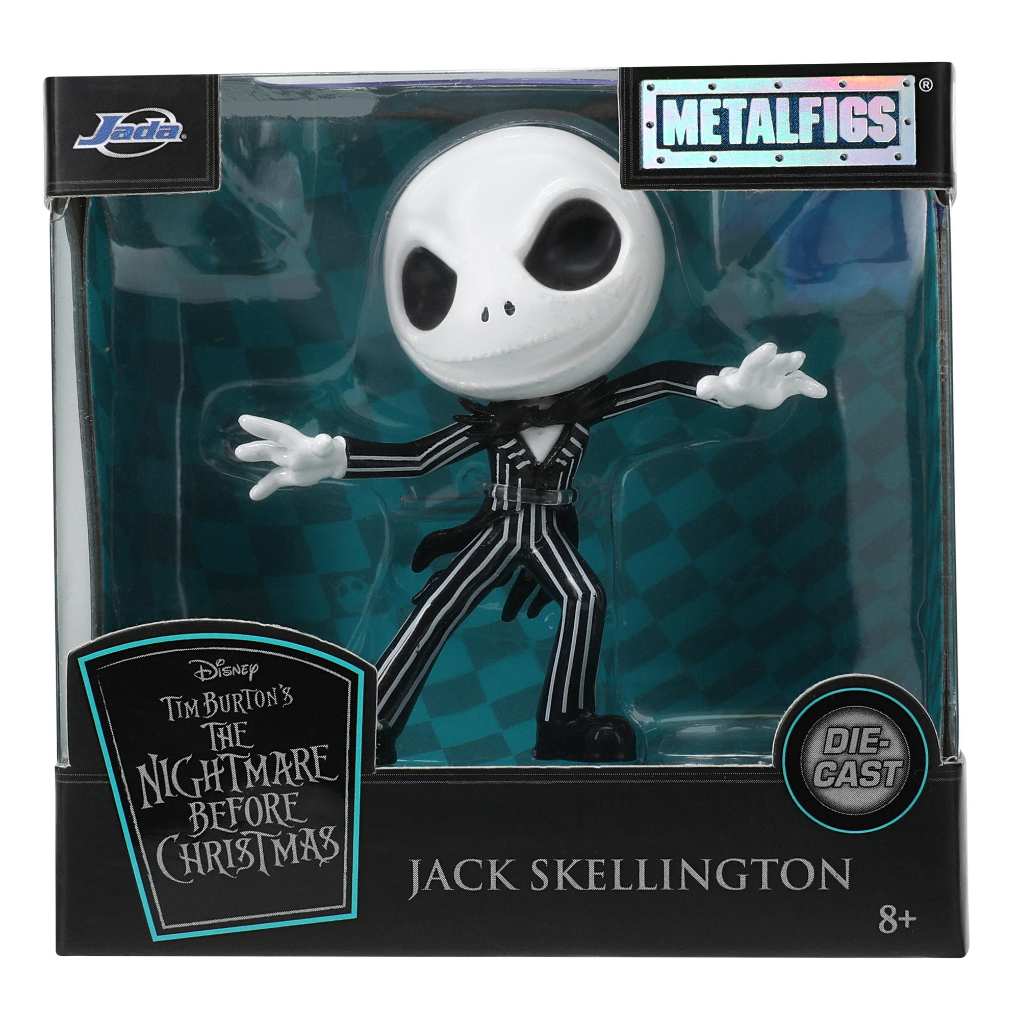 Disney Tim Burton's The Nightmare Before Christmas Metal Figure 2.5in