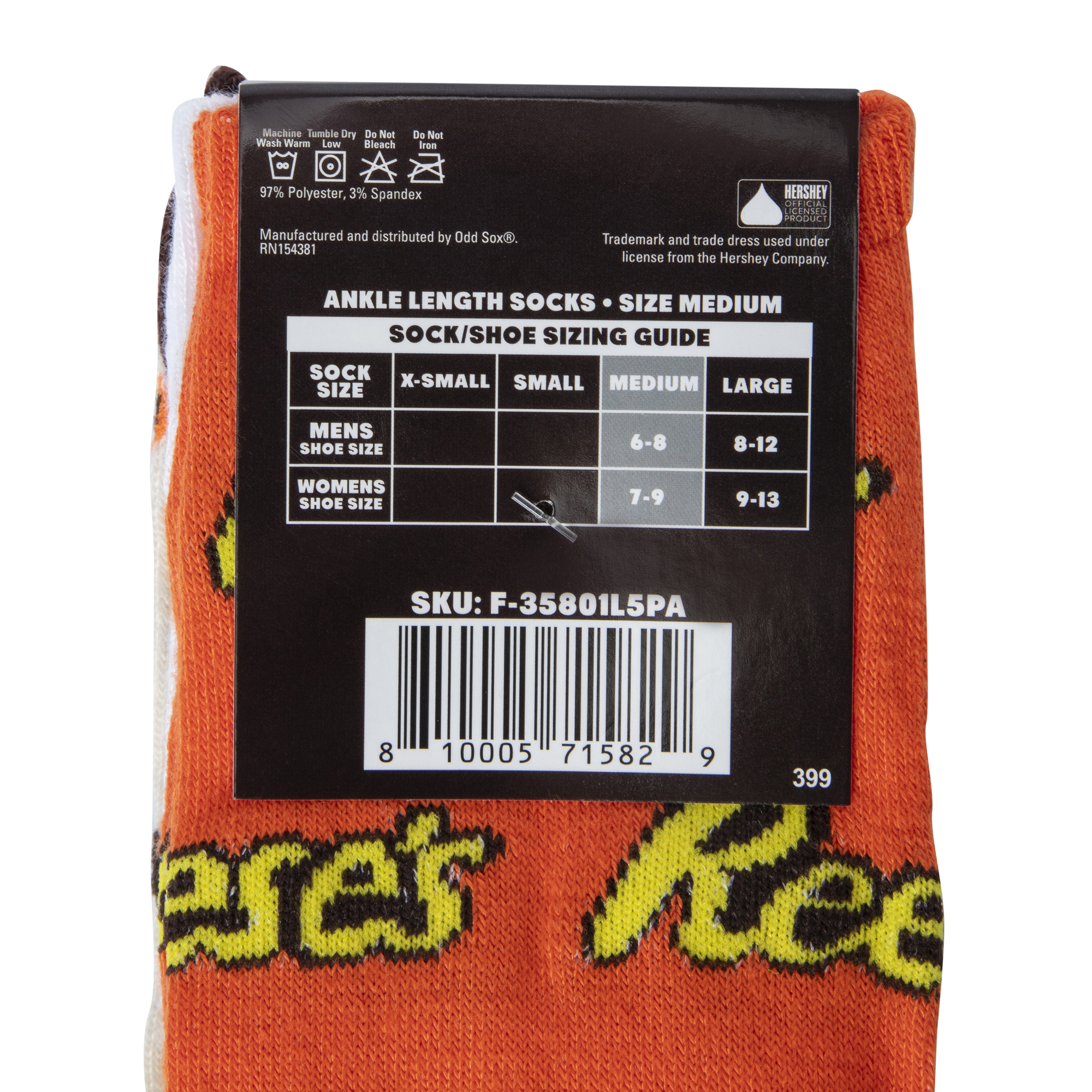 Hershey's® Ladies Ankle Socks 5-Pack