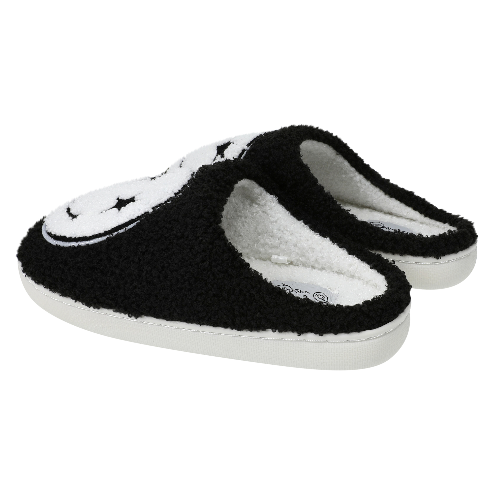 Ladies Happy Face Slippers