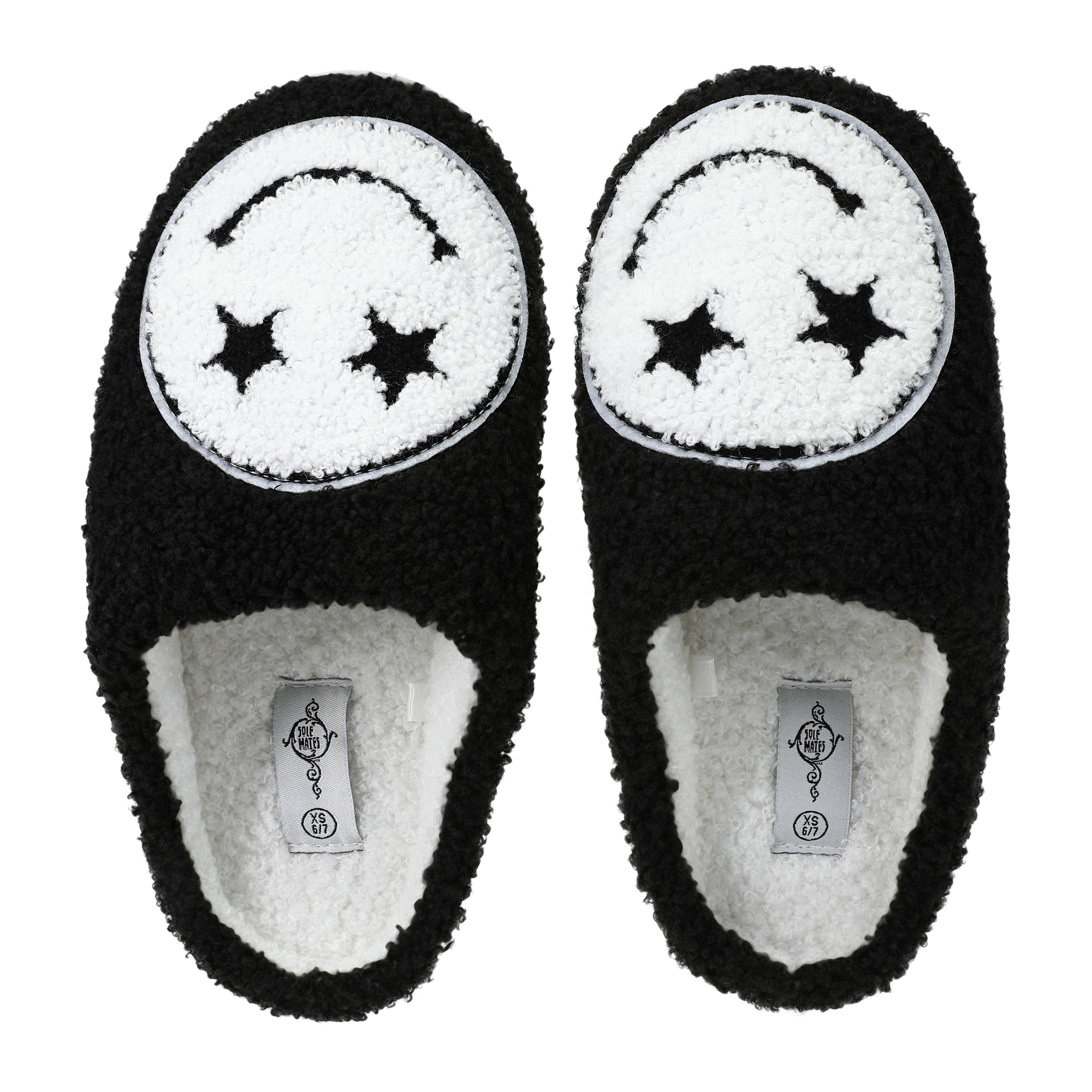 Ladies Happy Face Slippers