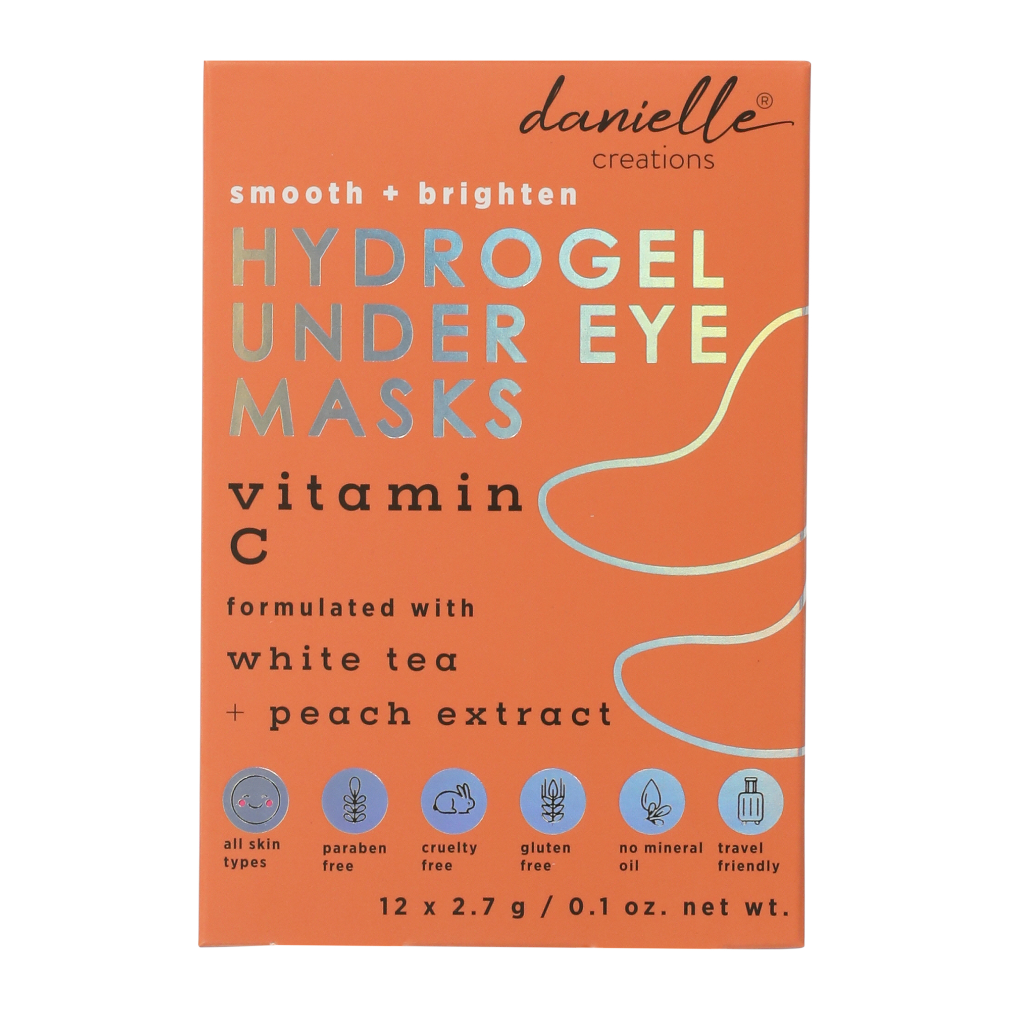 Danielle Creations® Vitamin C Hydrogel Under Eye Masks 12-Count