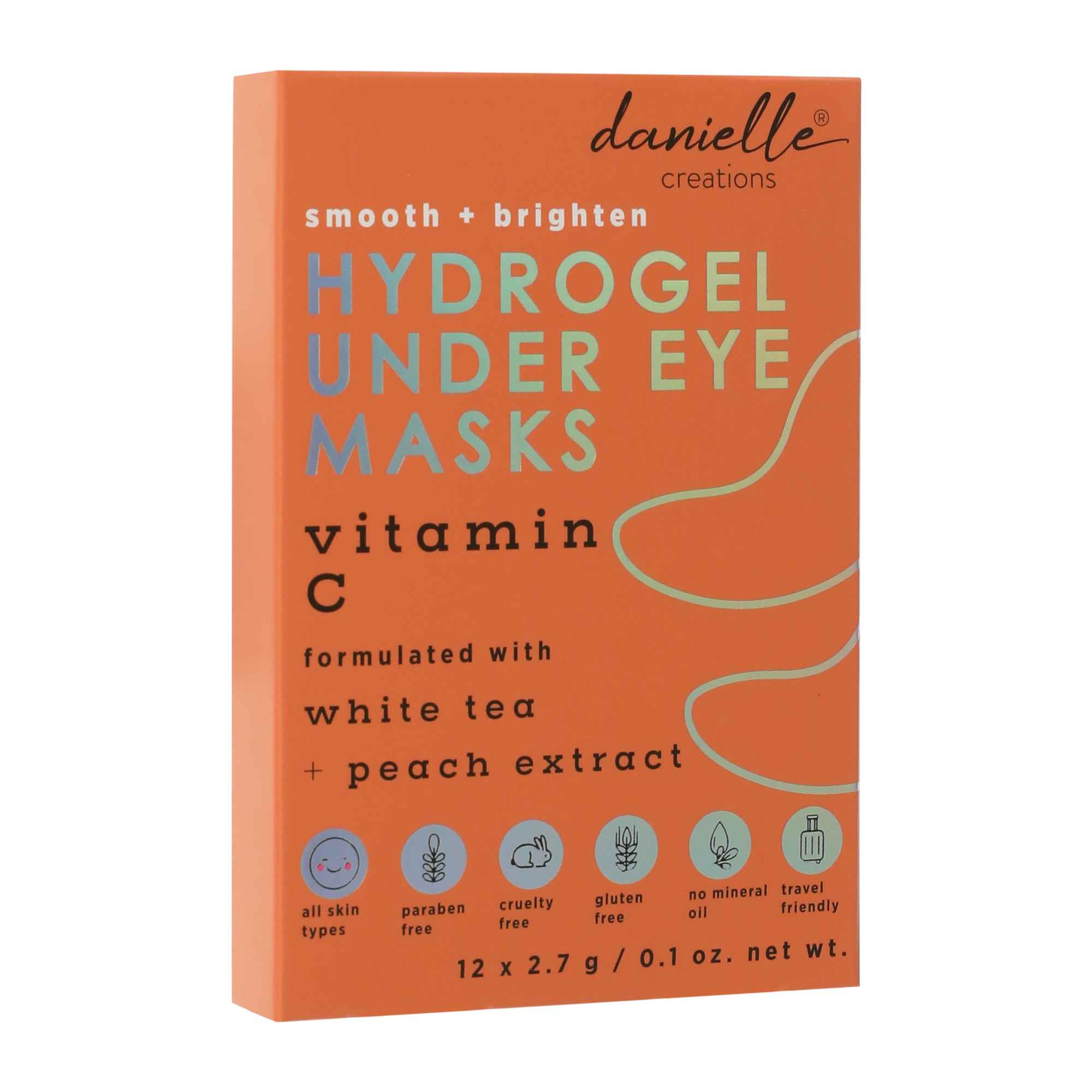 Danielle Creations® Vitamin C Hydrogel Under Eye Masks 12-Count