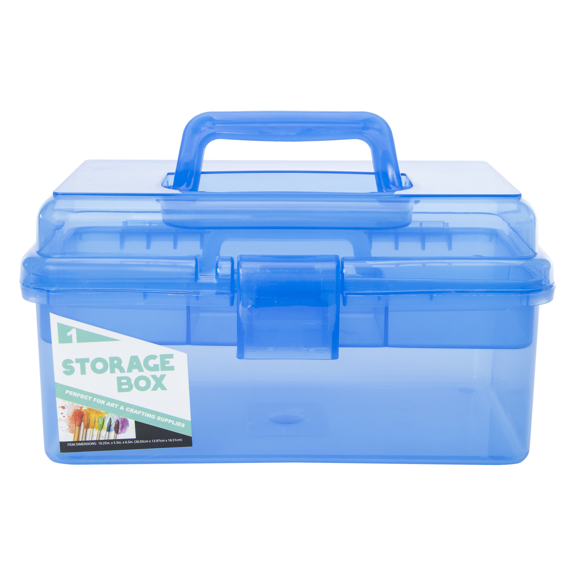 Storage Box With Lid 10.25in x 6.5in