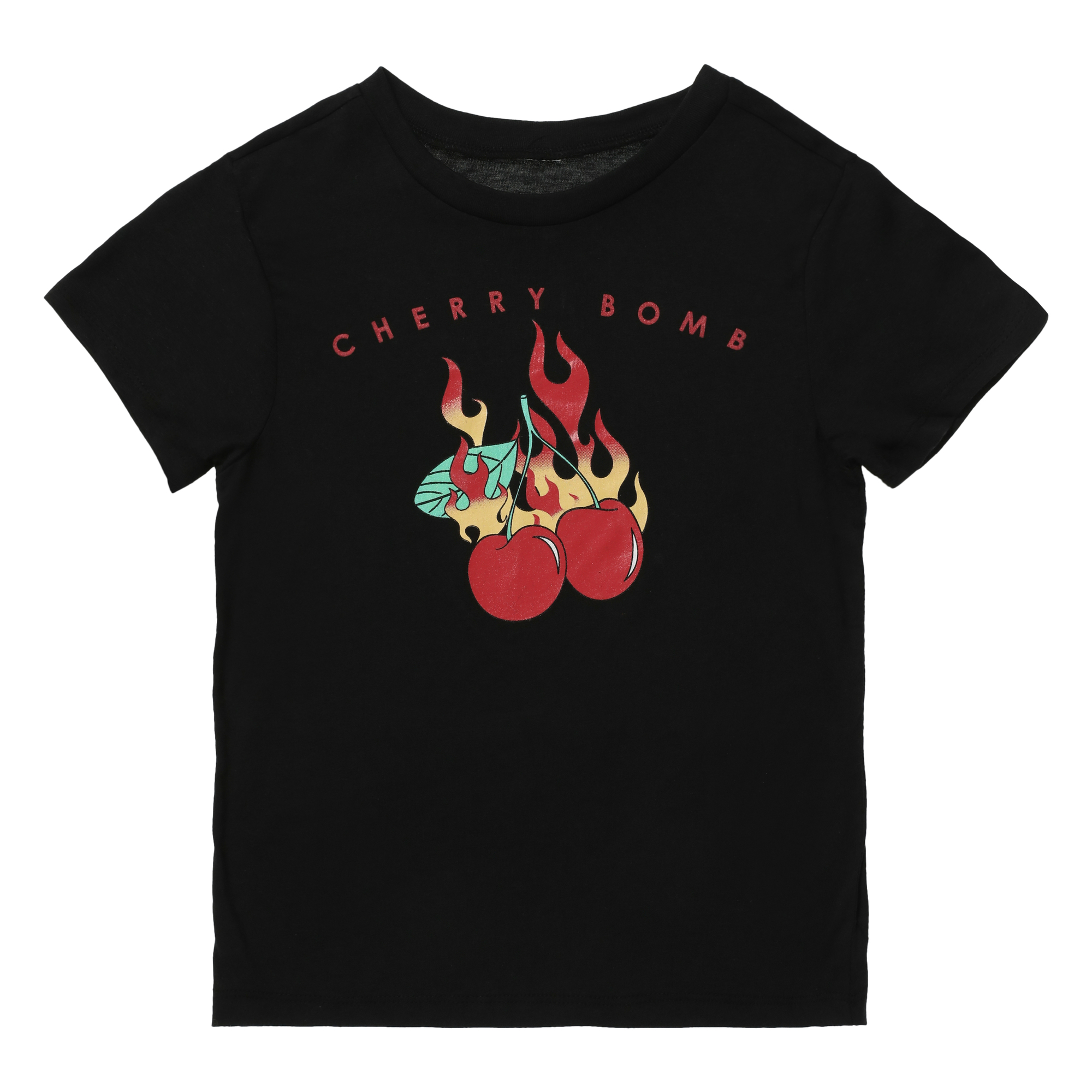 Juniors Cherry Bomb Graphic Tee