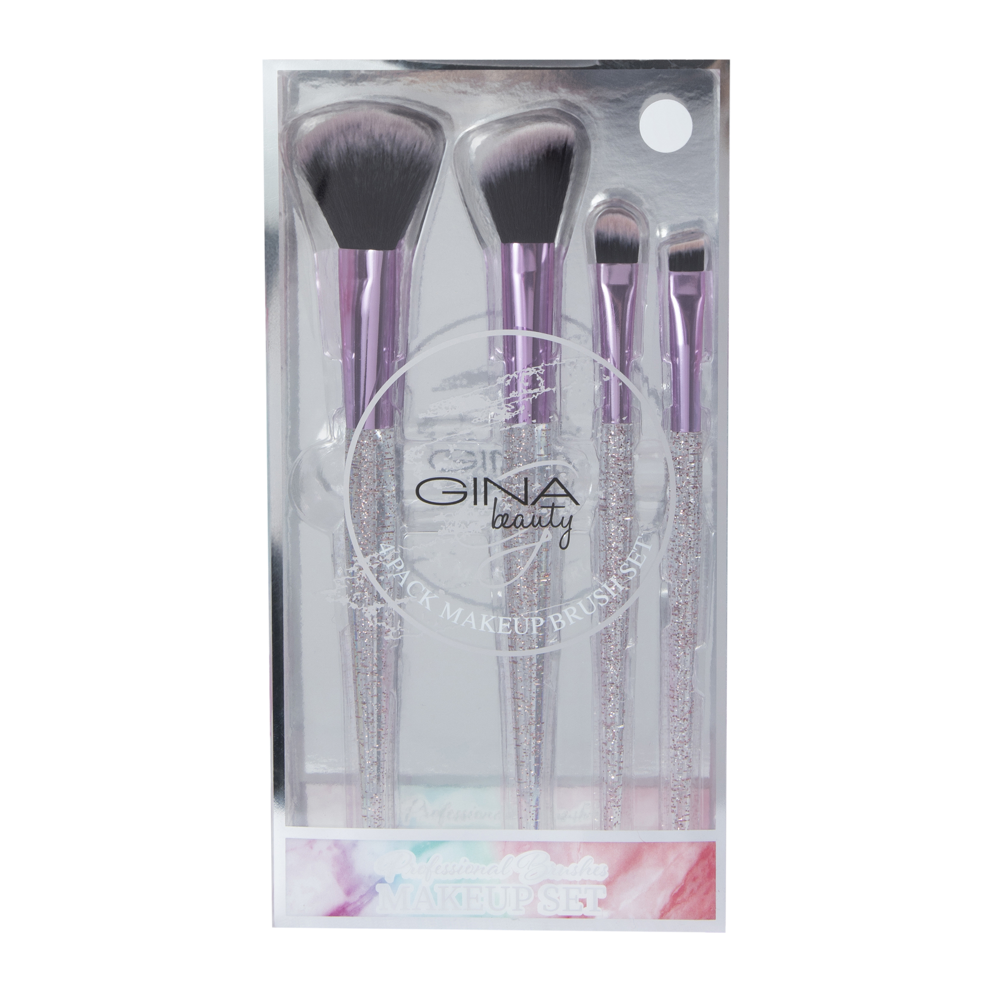 Gina Beauty™ Makeup Brush Set 4-Count