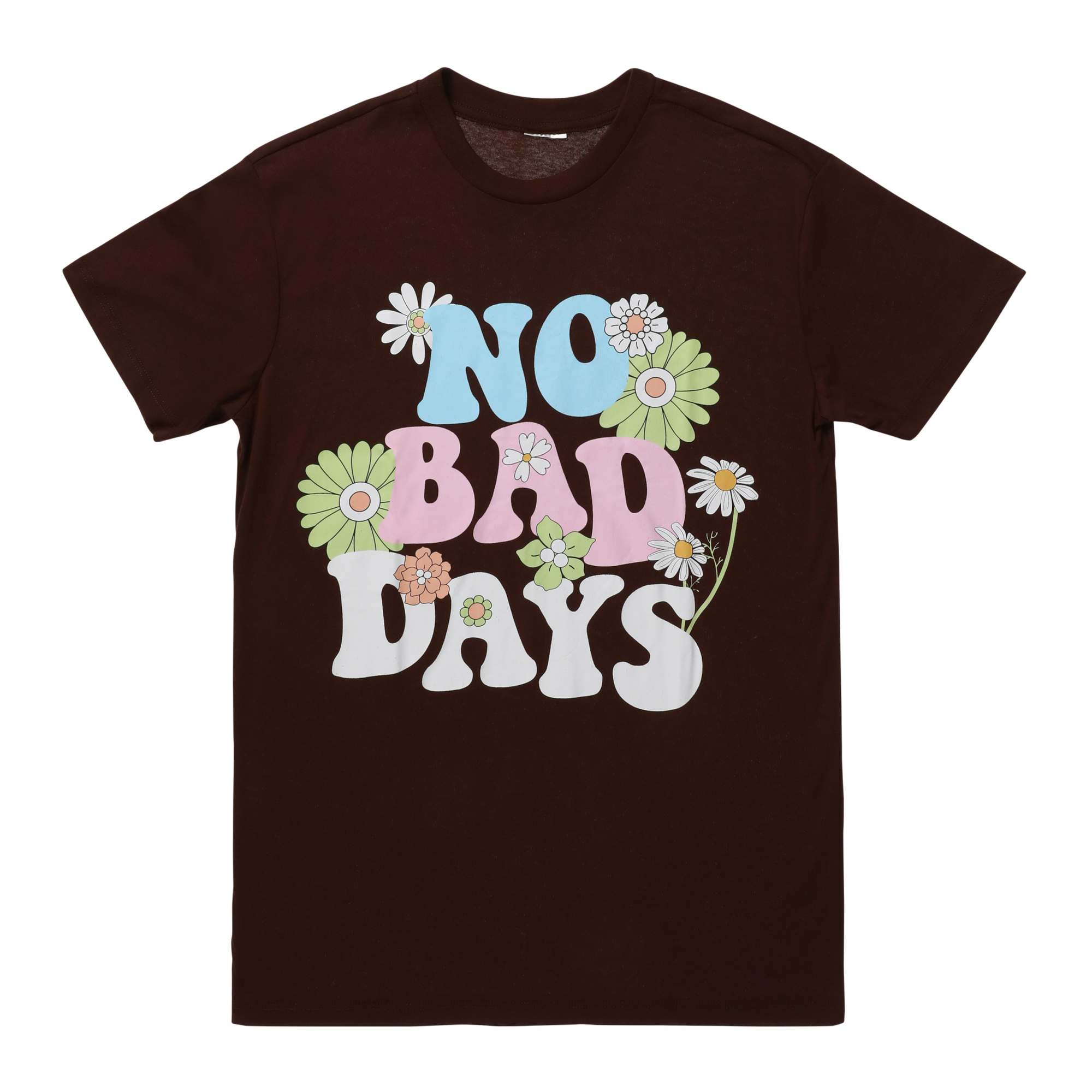 'No Bad Days' Floral Graphic Tee