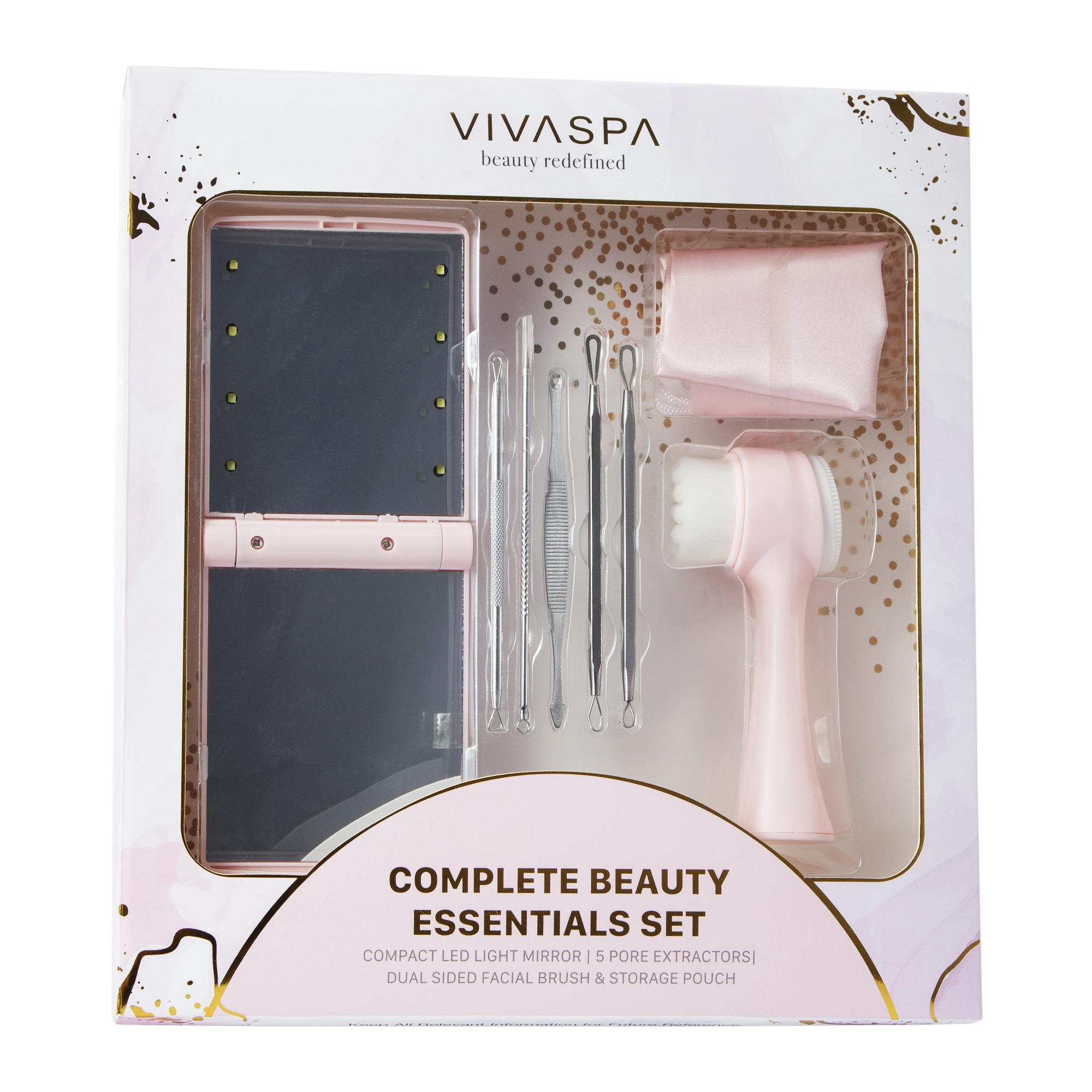Vivaspa Complete Beauty Essentials 8-Piece Set