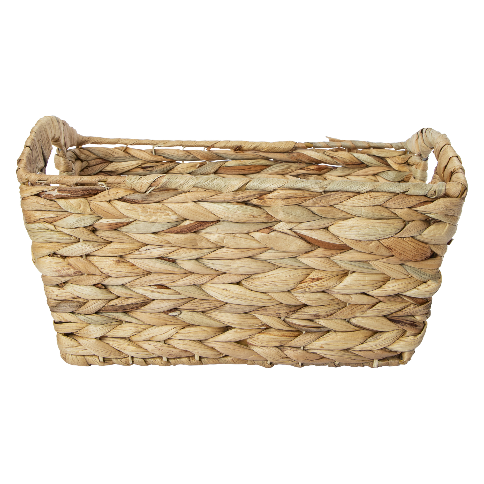 Rectangle Water Hyacinth Storage Bin 8in x 12in