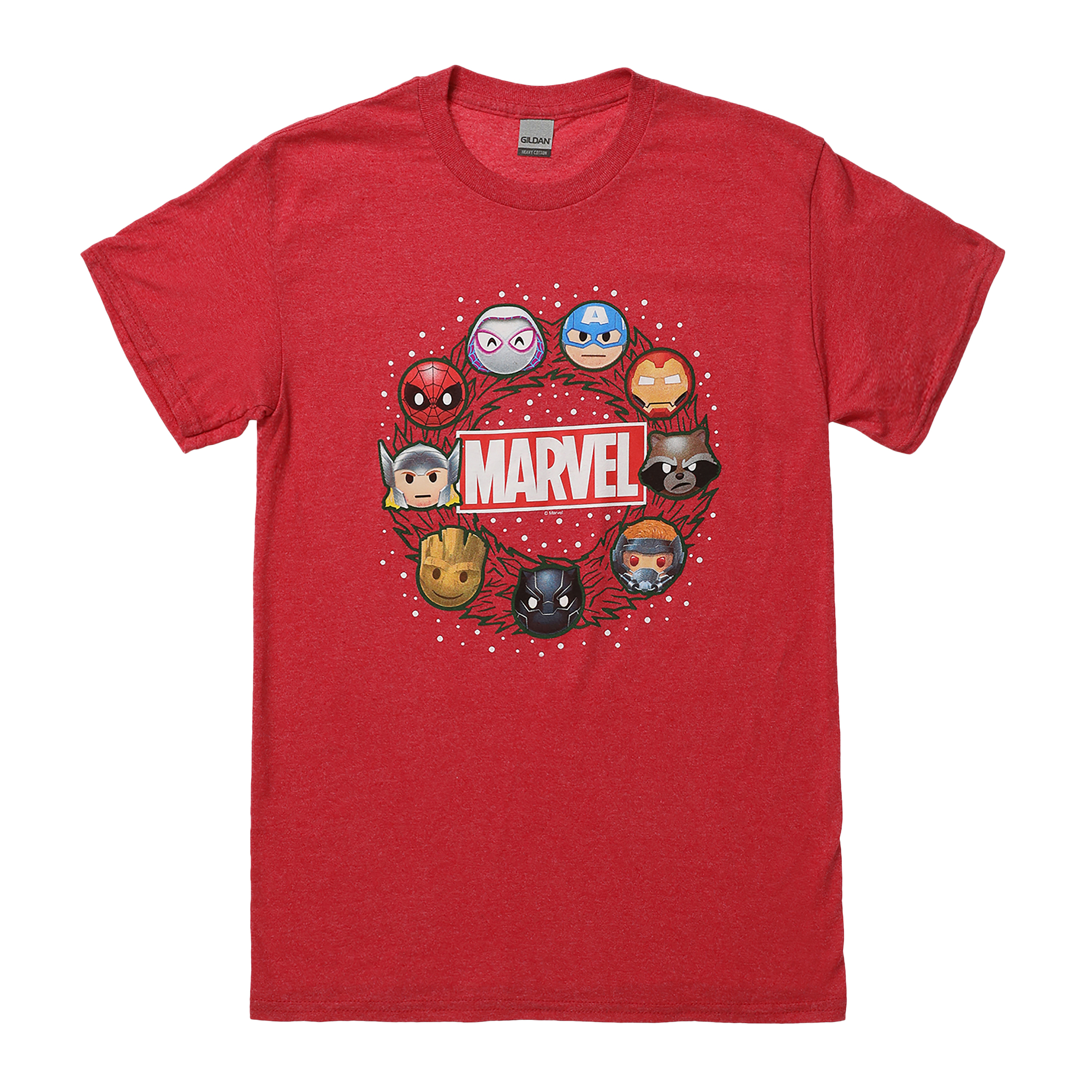 Marvel Kawaii Faces Graphic Tee
