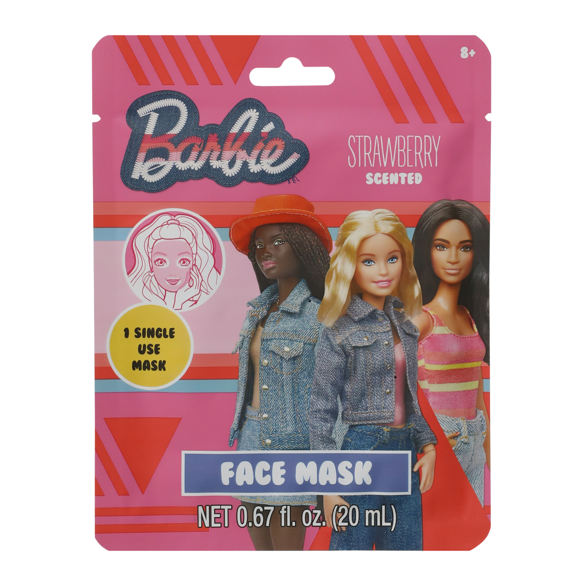 Barbie™ Scented Face Mask - Solid