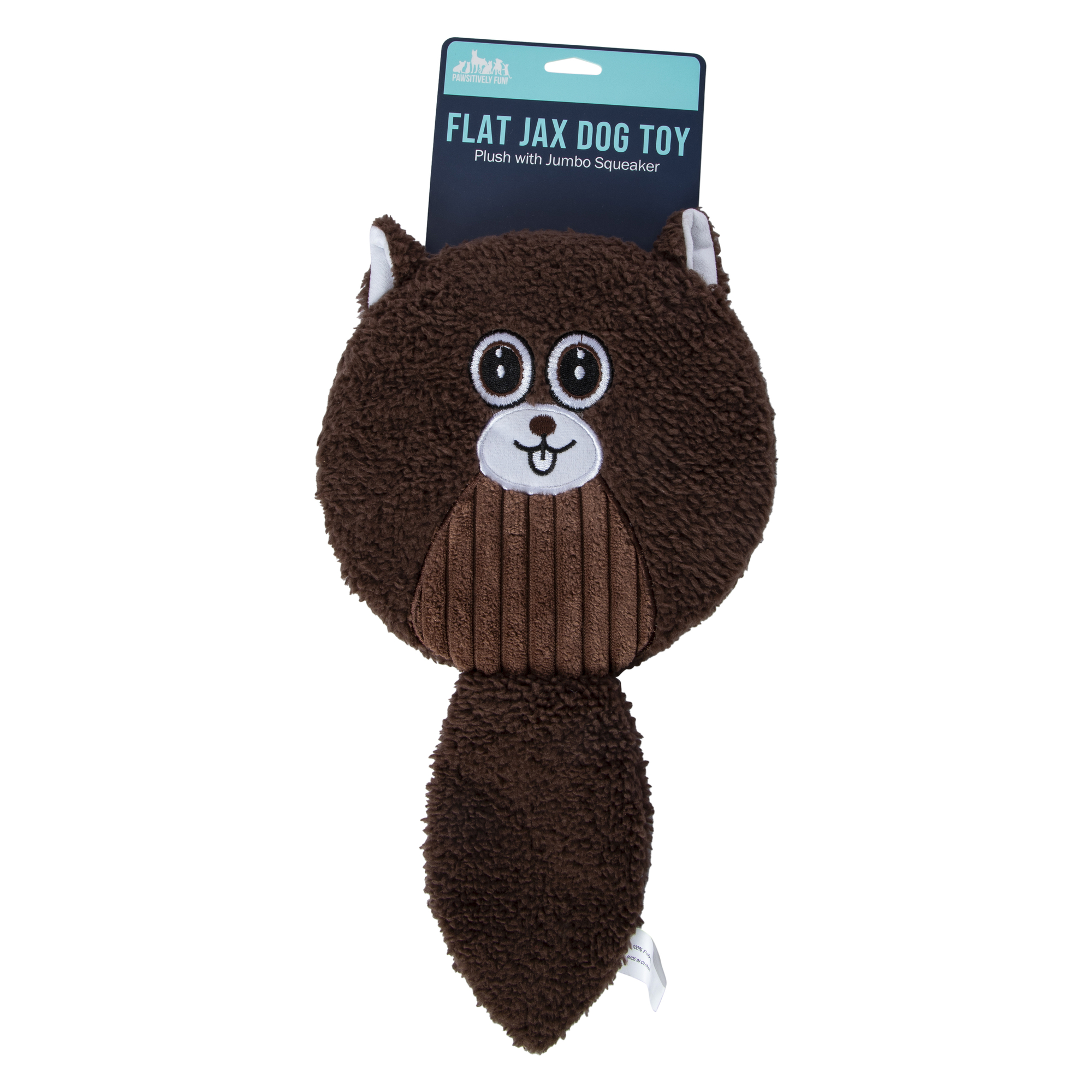 Flat Jax Dog Toy With Squeaker