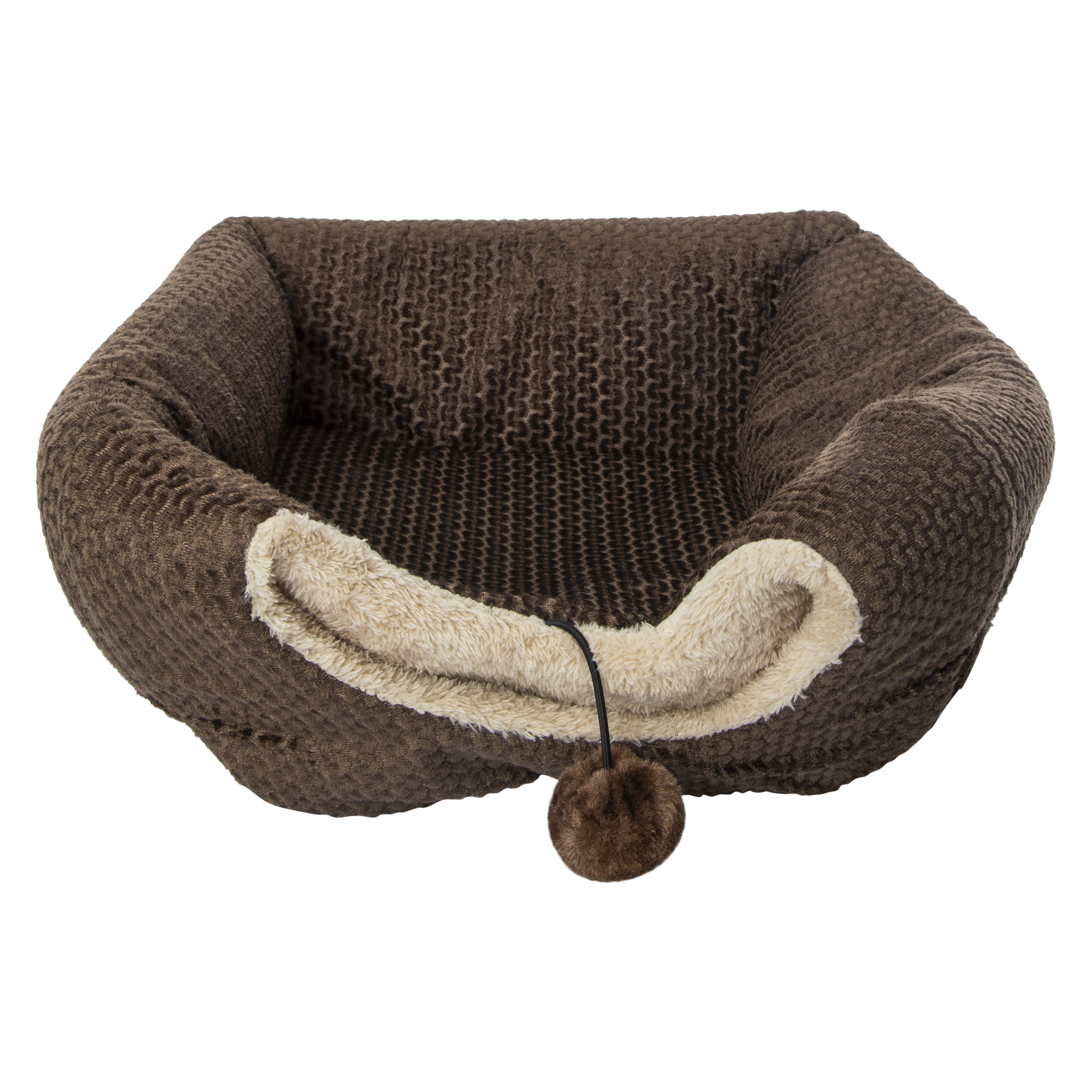 2-in-1 Pop-Up Cat Bed & Hut