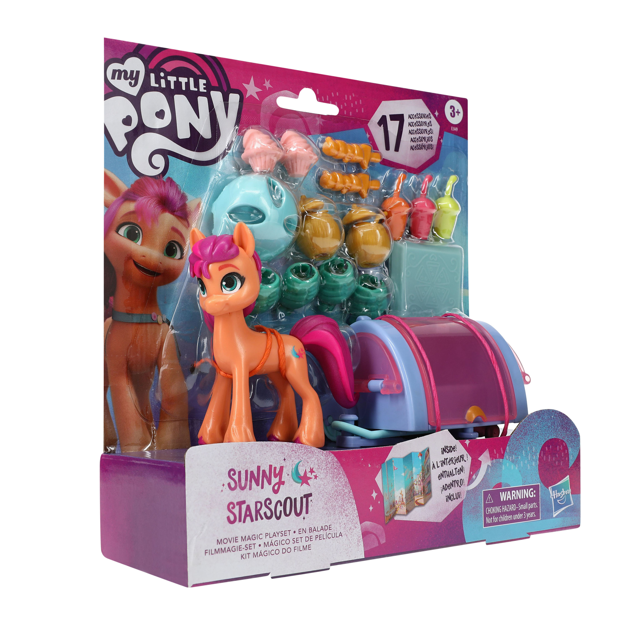 My Little Pony® Movie Magic Playset With 17 Accessories - Sunny Starscout