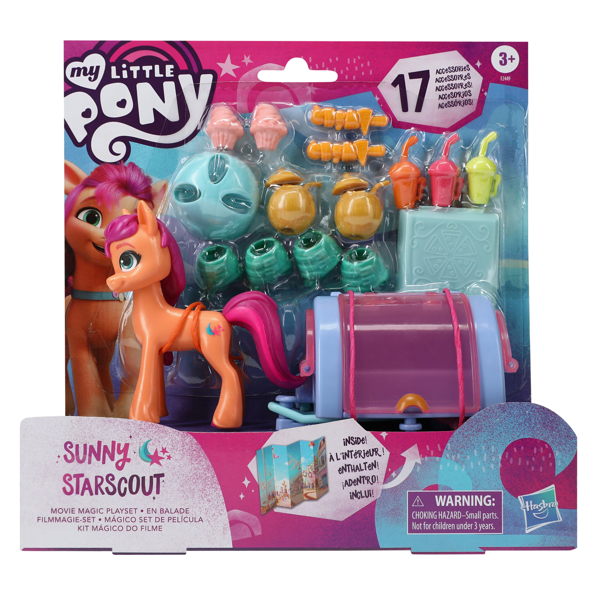 My Little Pony® Movie Magic Playset With 17 Accessories - Sunny Starscout