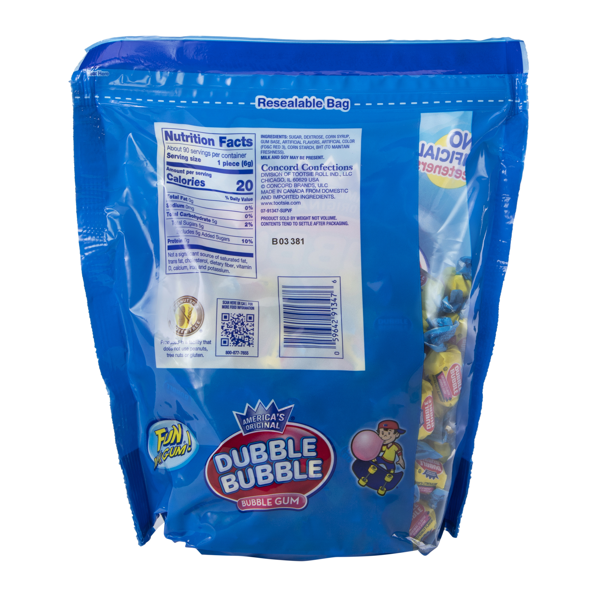 Dubble Bubble™ Bubble Gum 85-Count