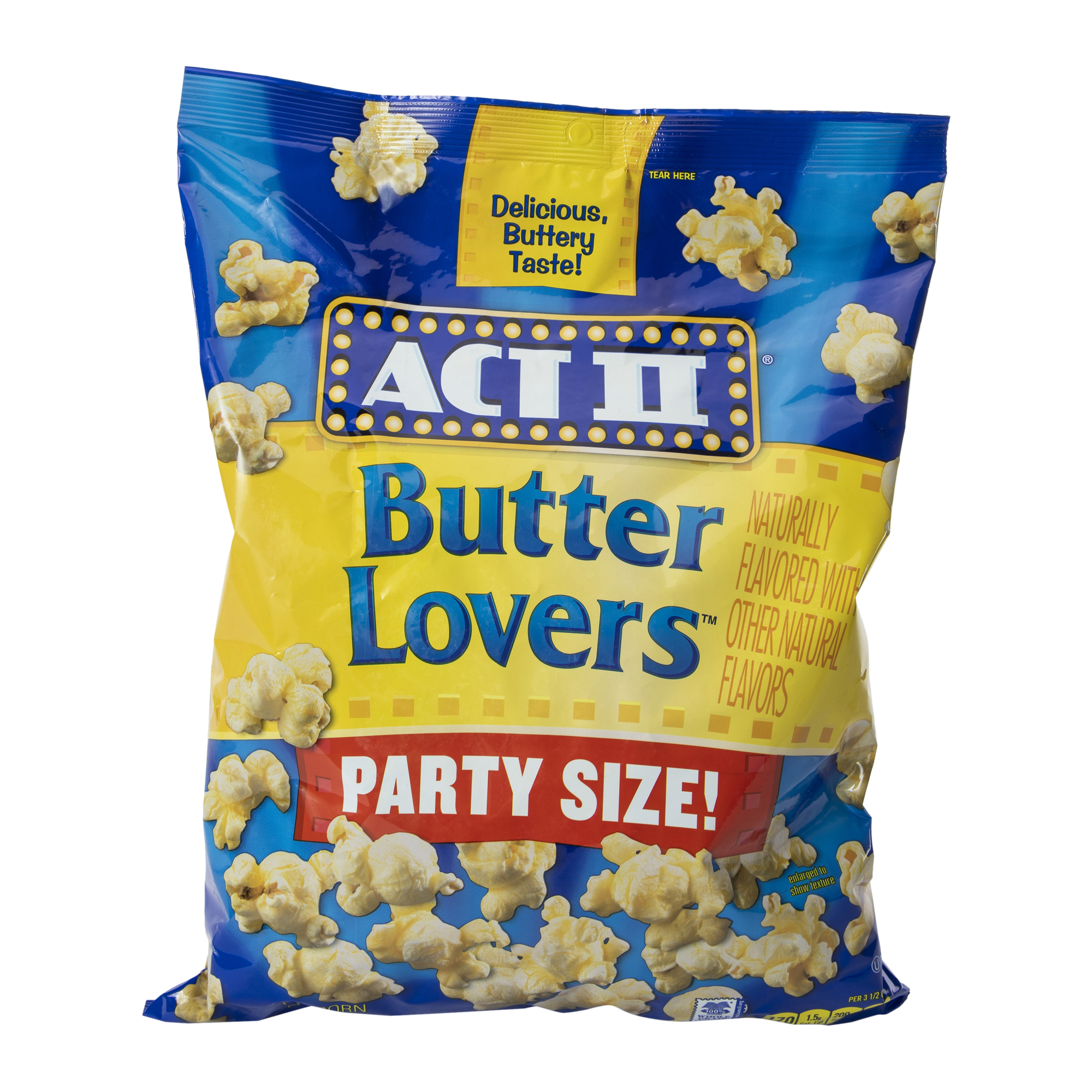 Act Ii® Butter Lovers™ Party Size Popcorn 8.5oz