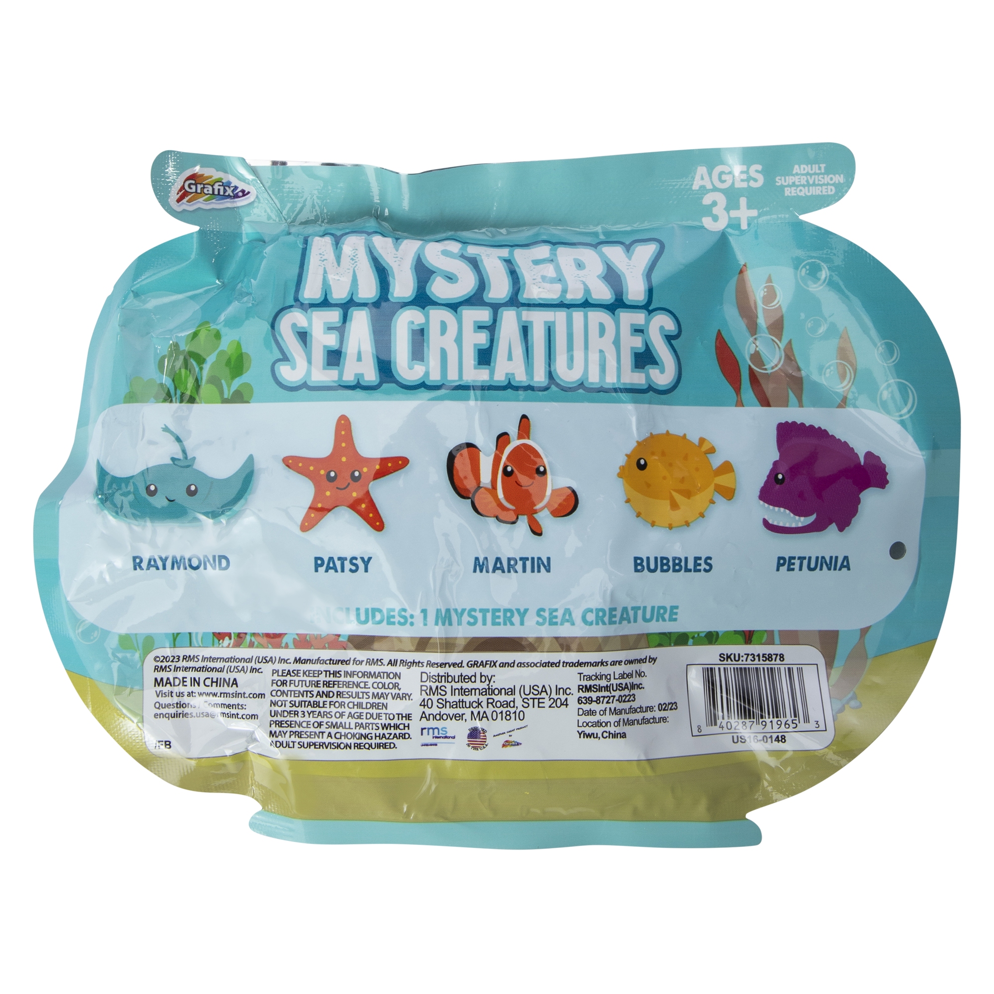Mystery Sea Creatures Blind Bag