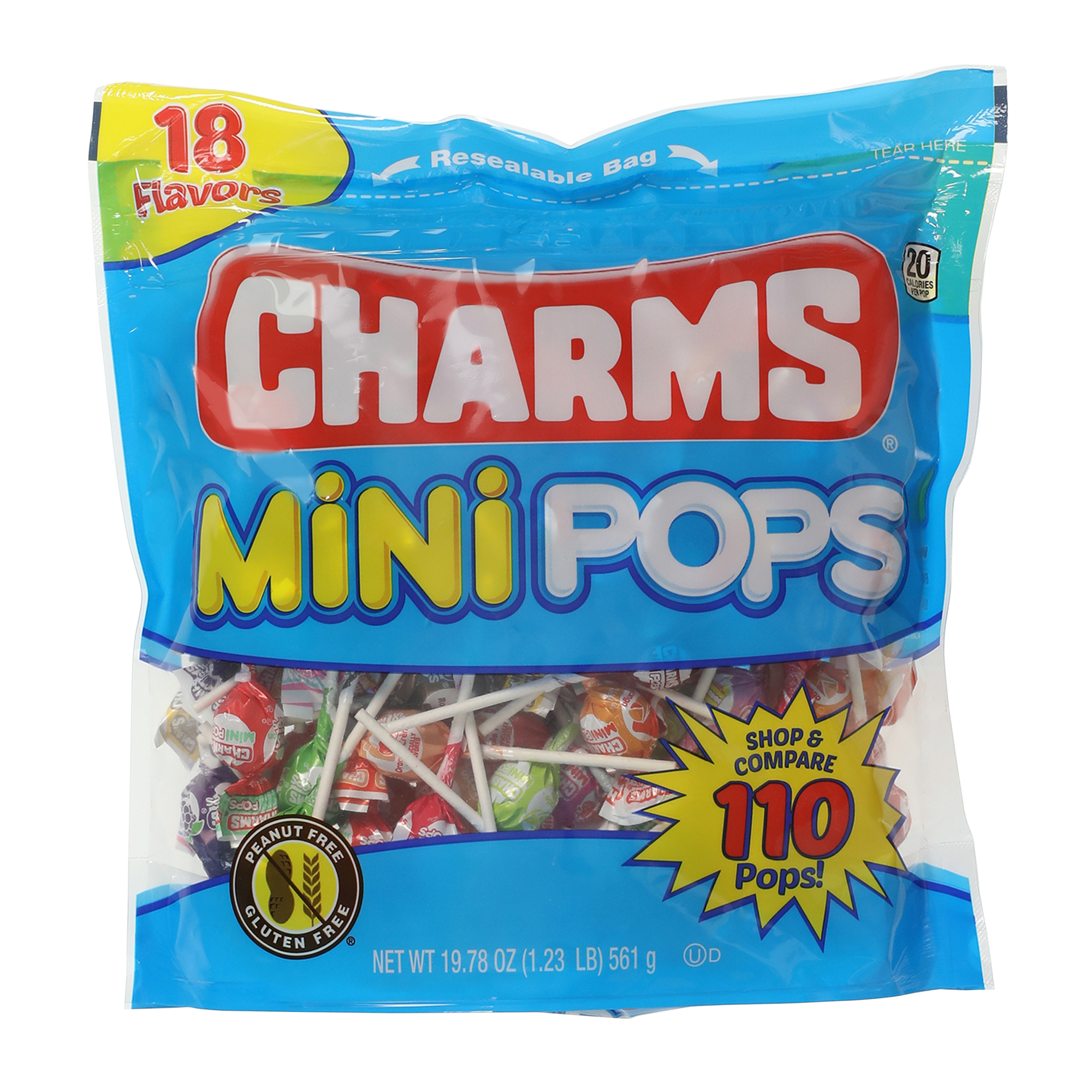 Charms® Mini Pops 110-Count
