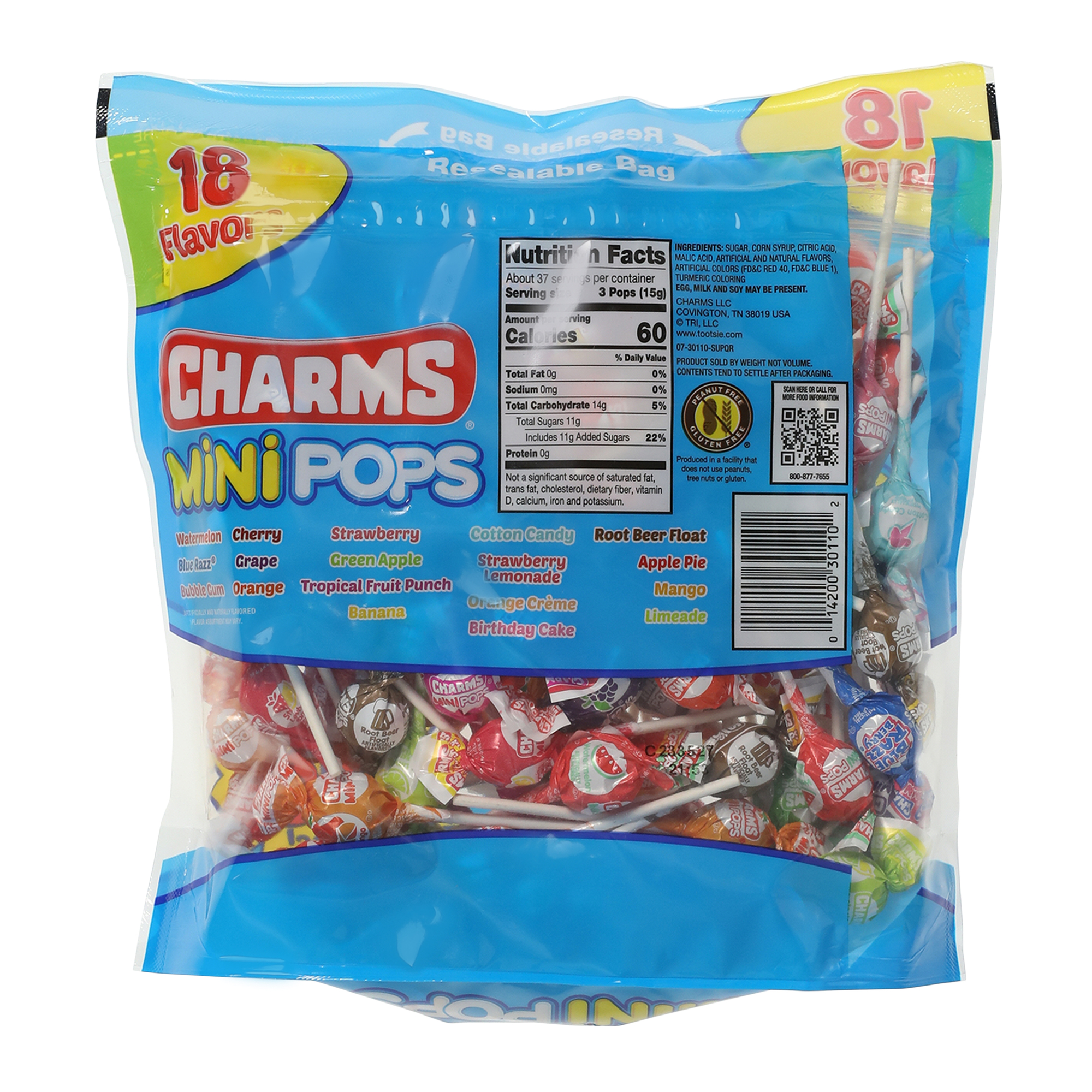 Charms® Mini Pops 110-Count