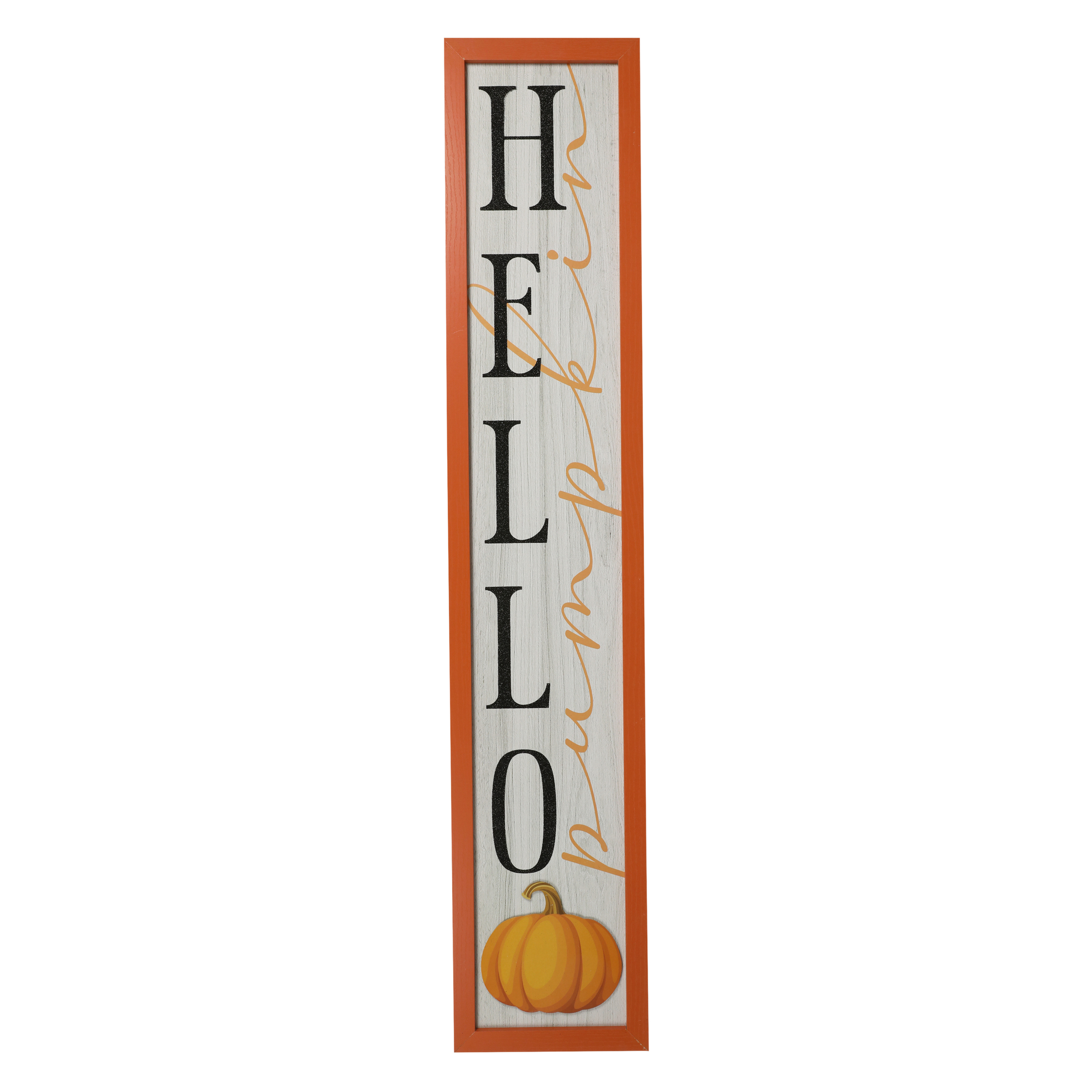 Hello Pumpkin' Fall Porch Board Sign 48in