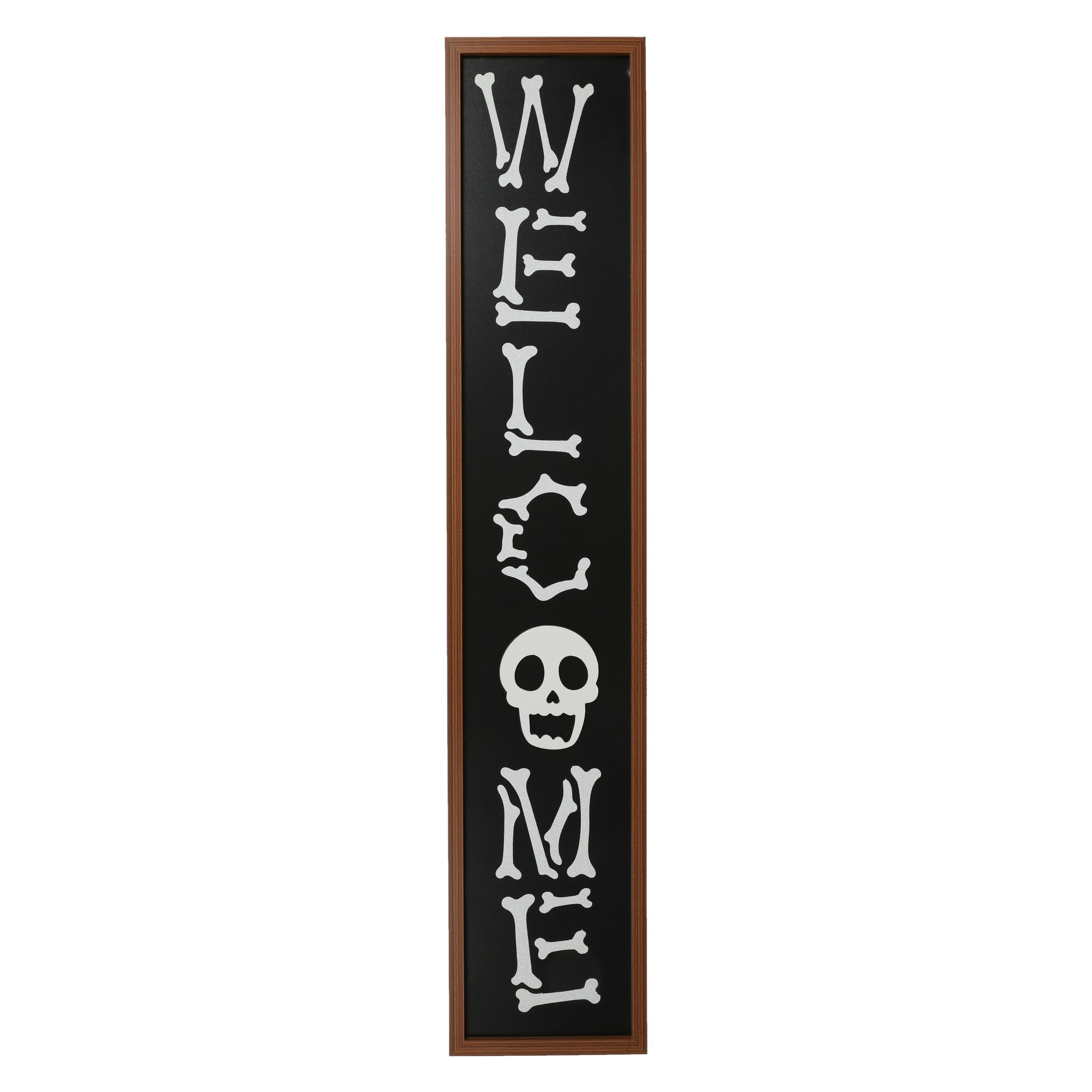 Halloween Welcome Porch Board Sign 48in