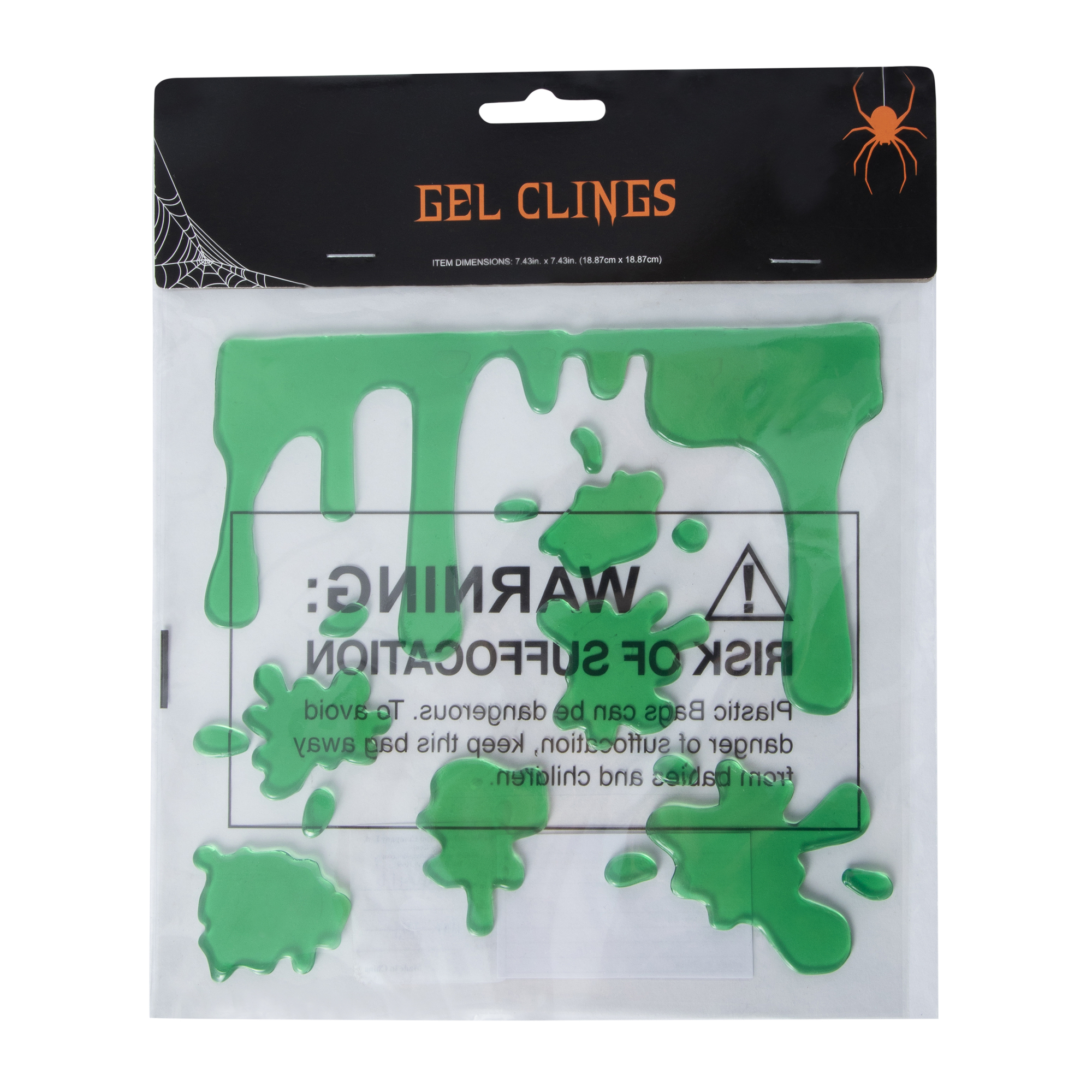 Halloween Window Gel Clings