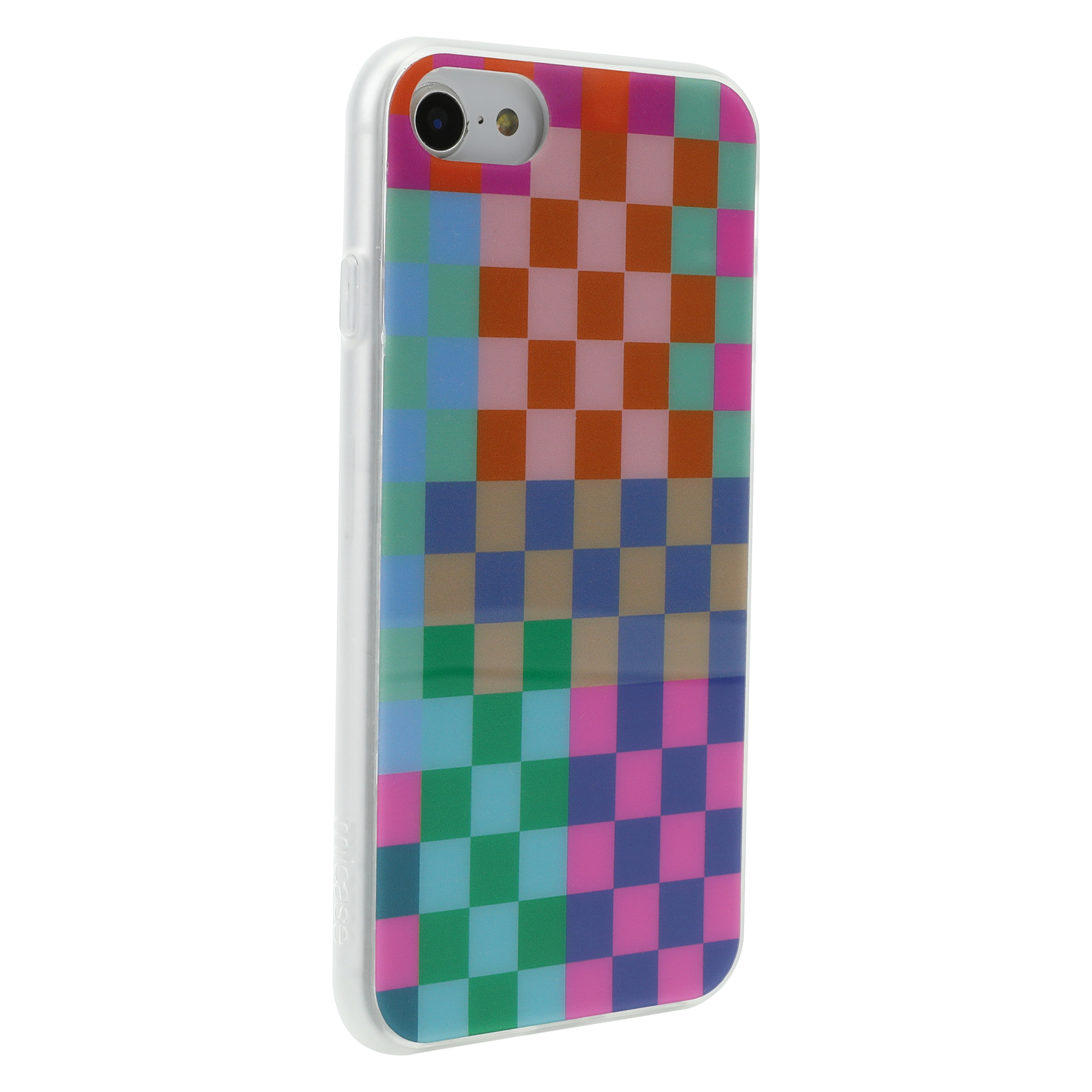 iPhone 8®/Se® Pattern Tempered Glass Phone Case