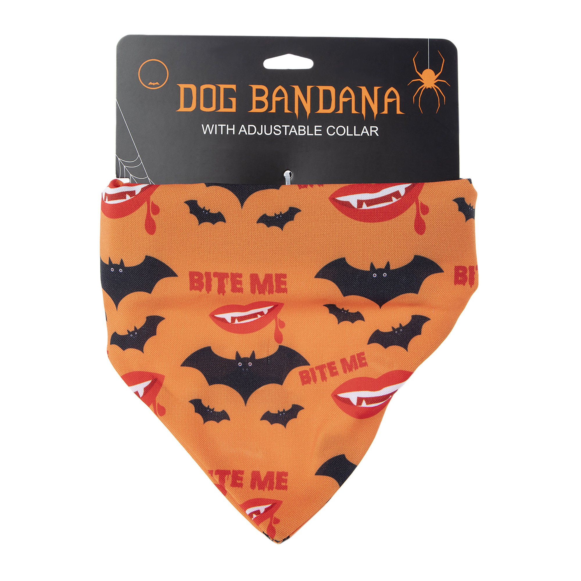 Halloween Pet Collar & Bandana Set