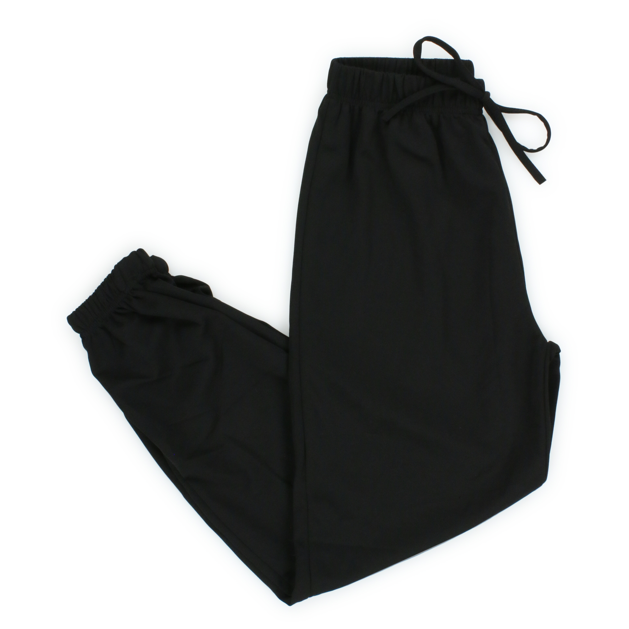 Black Flowy Joggers