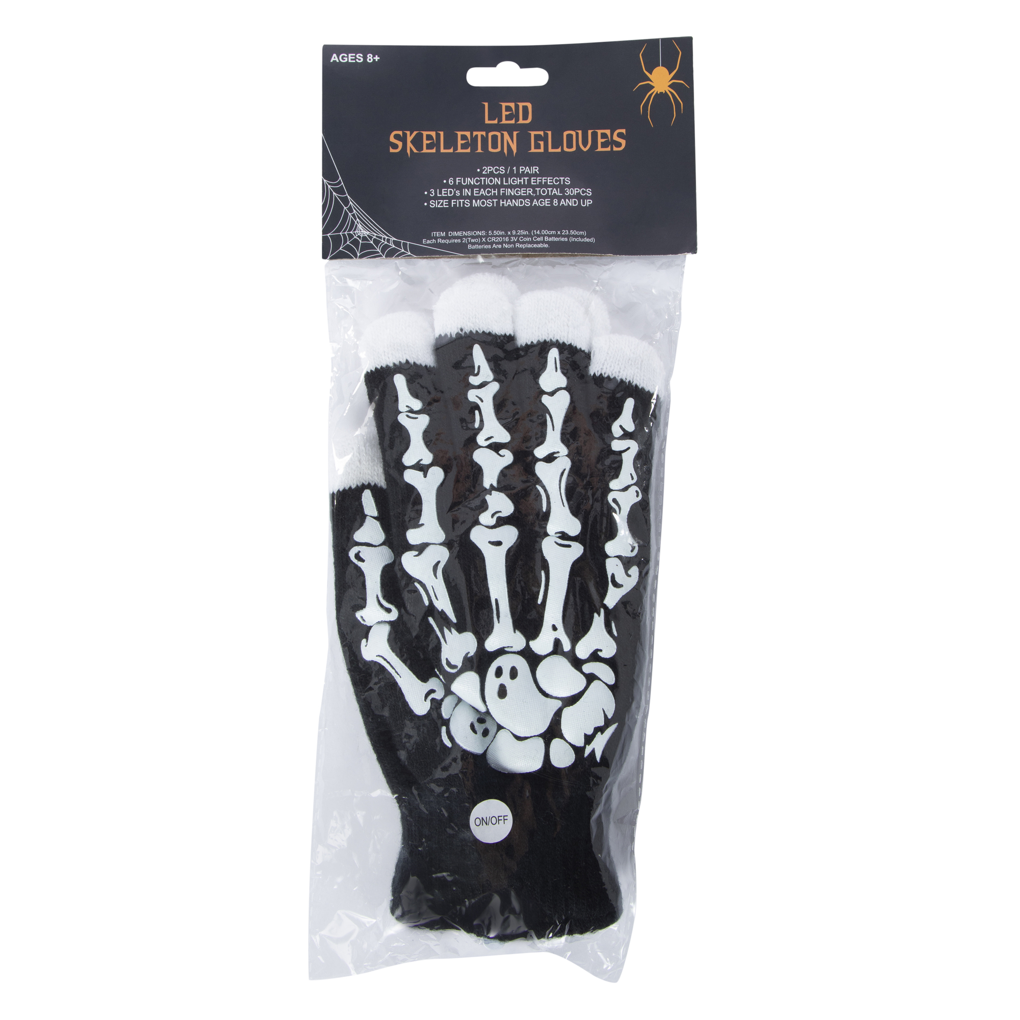 LED Skeleton Gloves