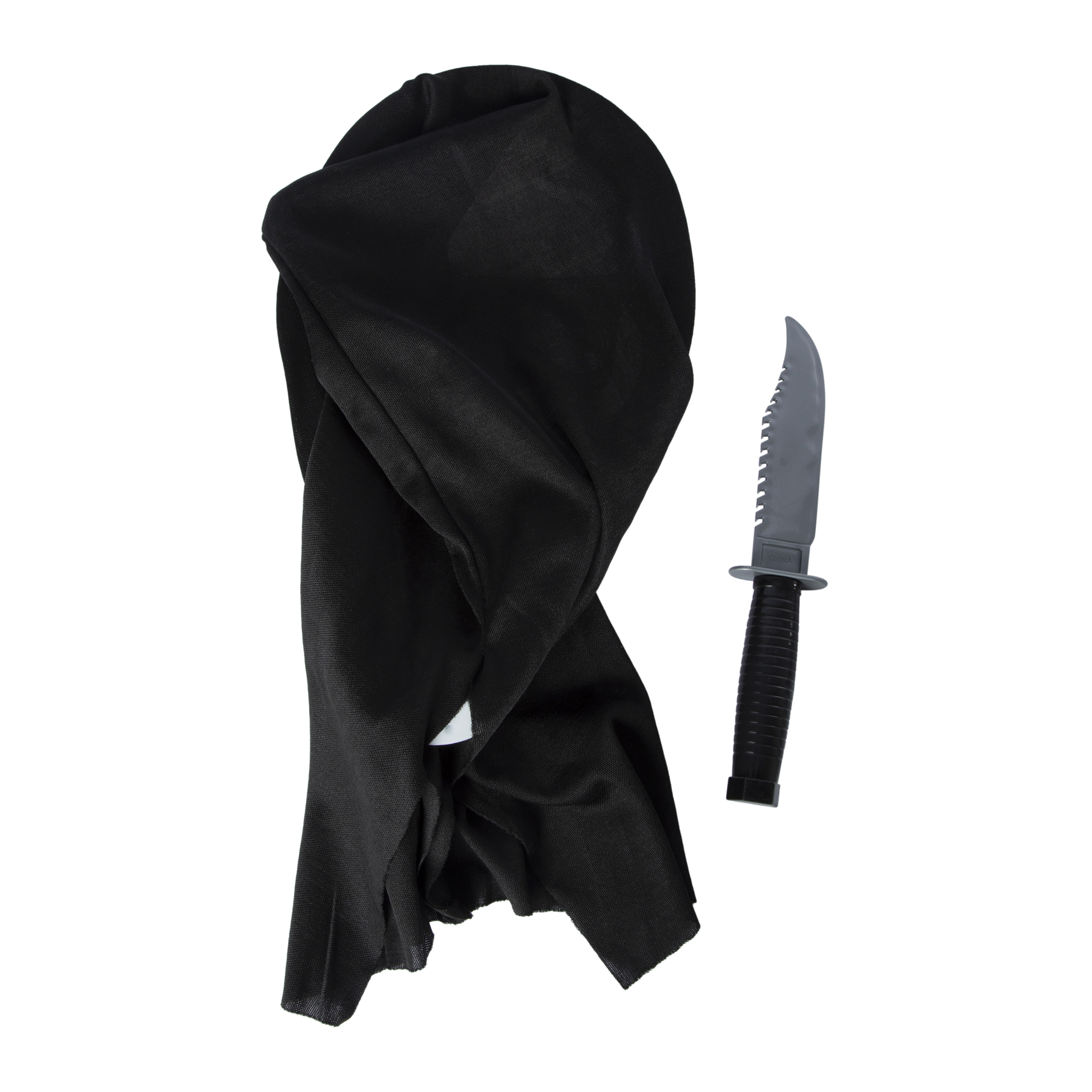Ghost Face Mask & Knife Costume Set