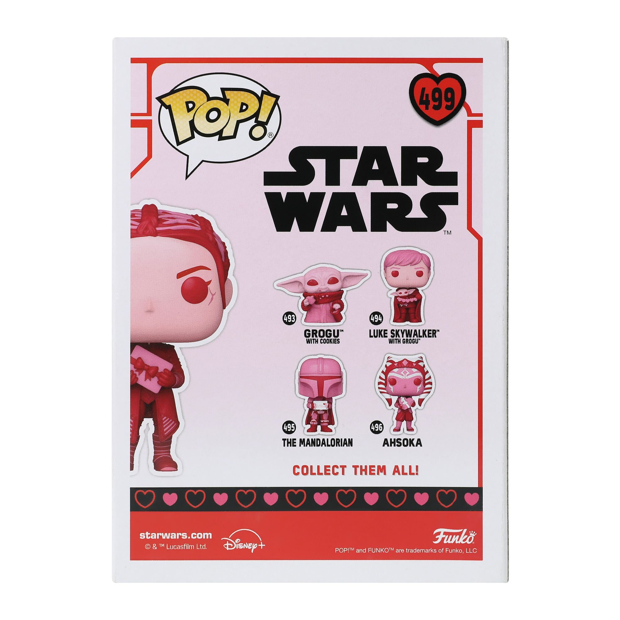 Funko Pop! Star Wars Fennec Shand Valentines Day Bobble-Head