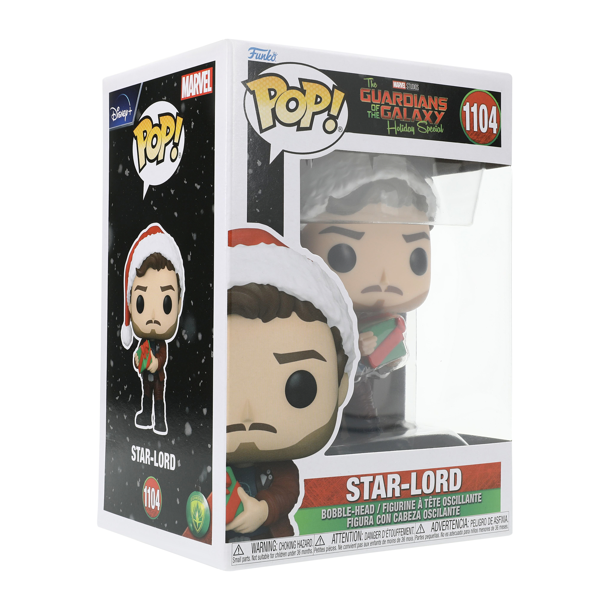 Funko Pop! Guardians Of The Galaxy Star-Lord Holiday Special Bobble-Head