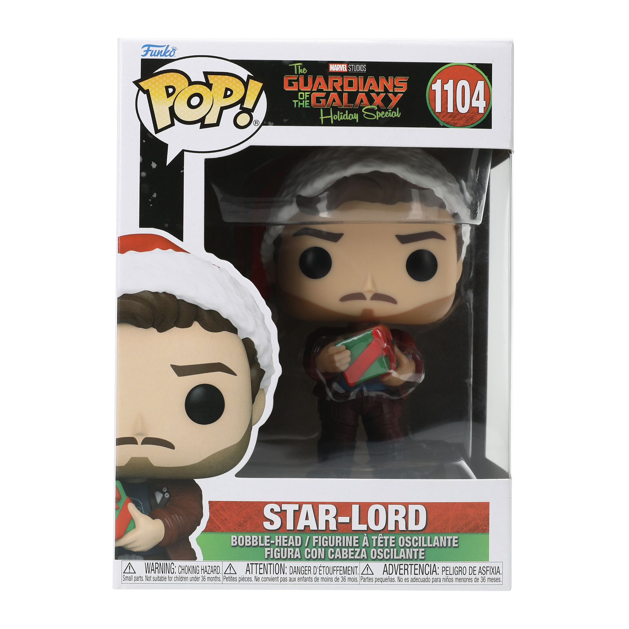 Funko Pop! Guardians Of The Galaxy Star-Lord Holiday Special Bobble-Head