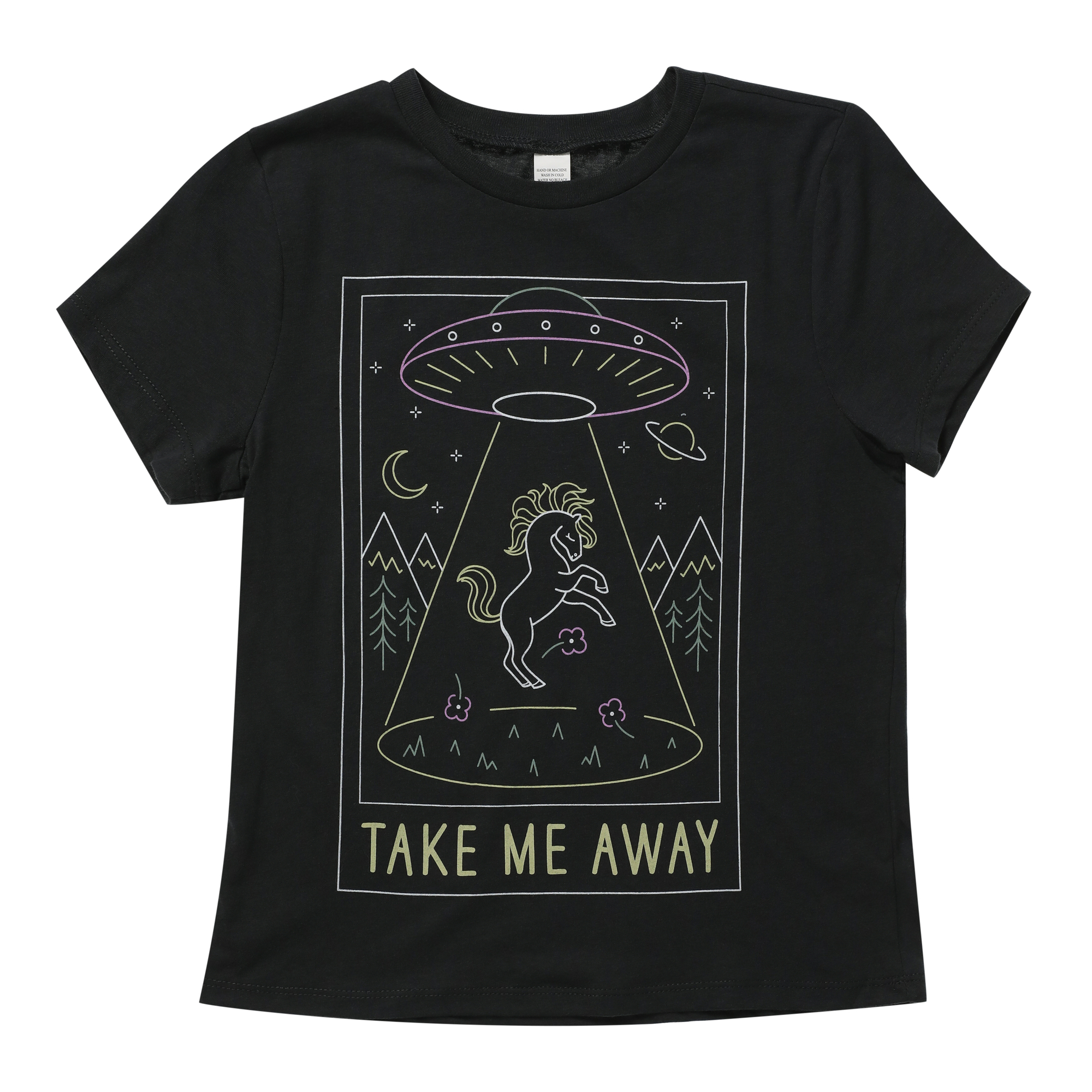 Juniors Aliens ‘Take Me Away’ Graphic Tee