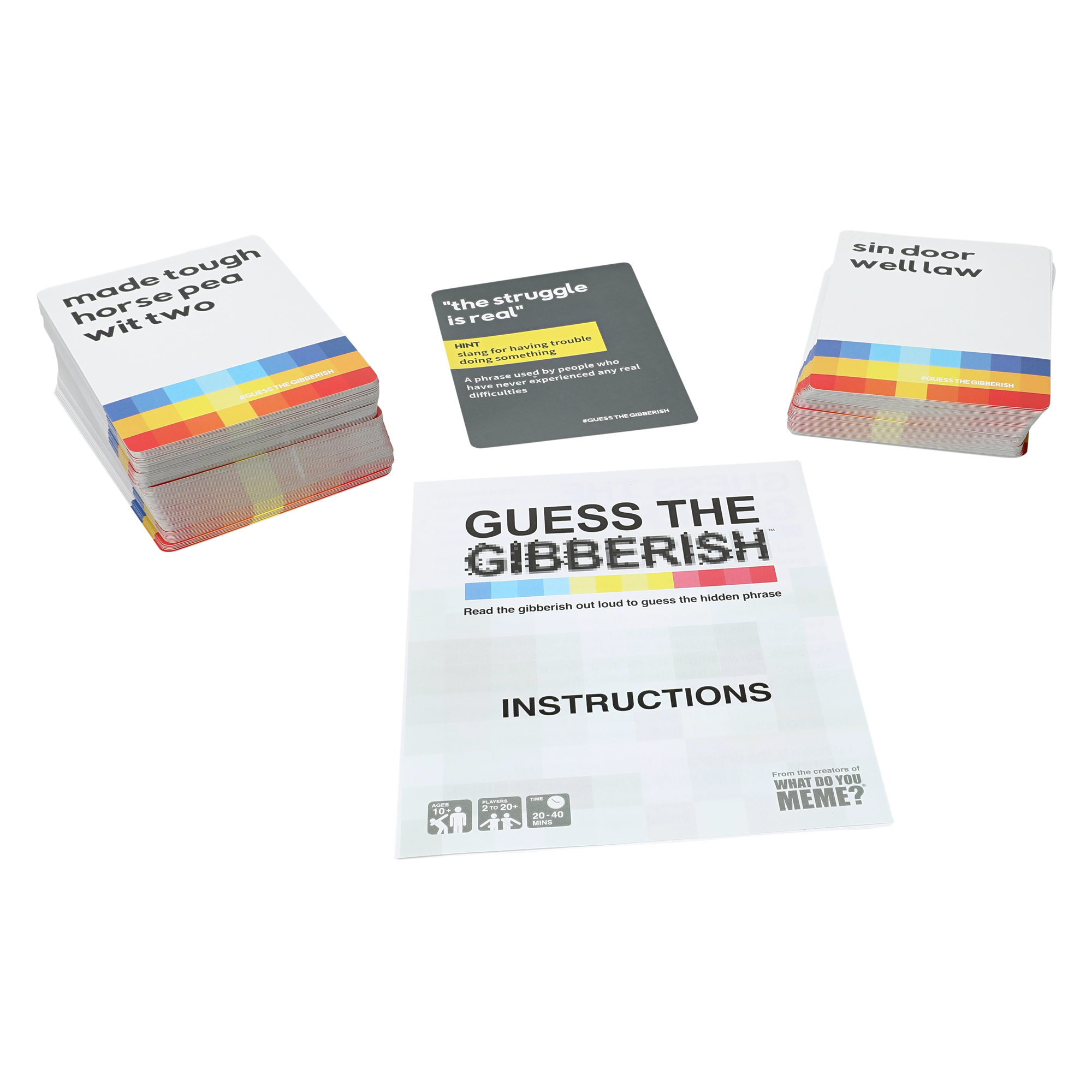 Guess The Gibberish™ Game From The Creators Of What Do You Meme?®