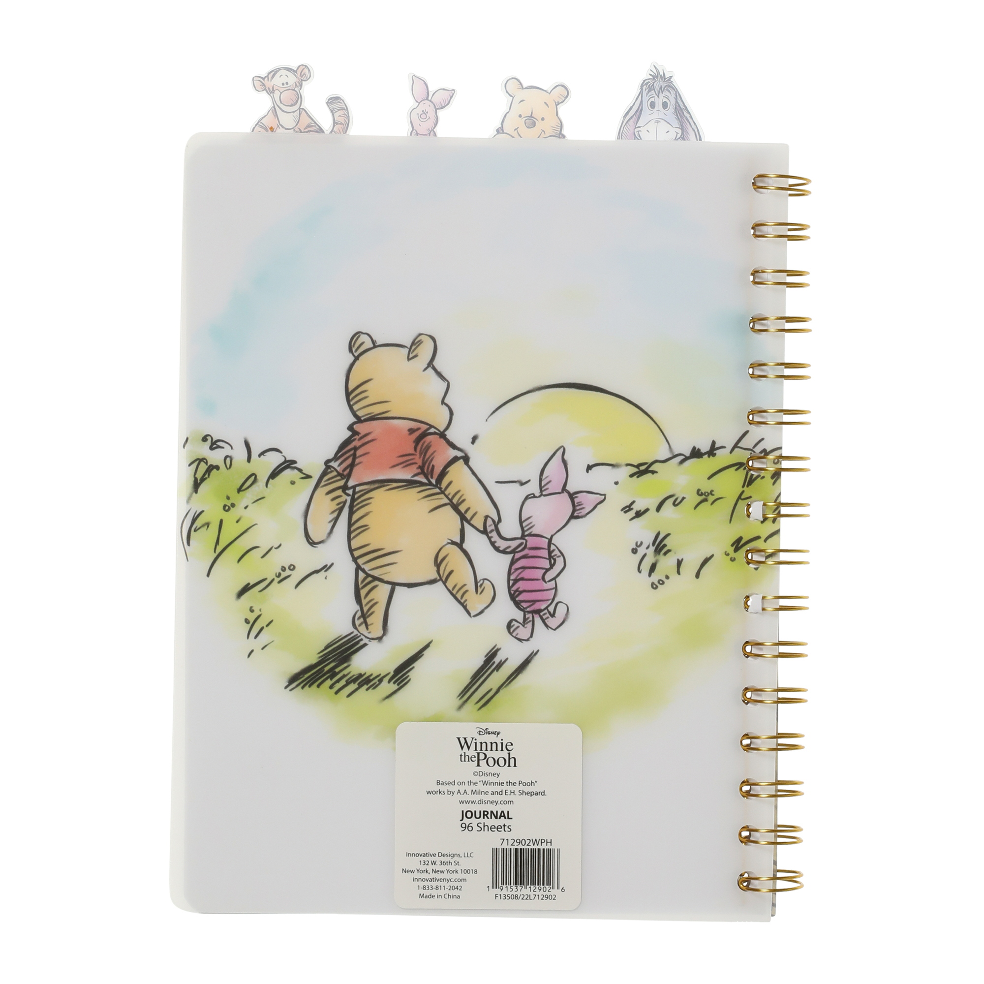 Winnie The Pooh Tab Journal