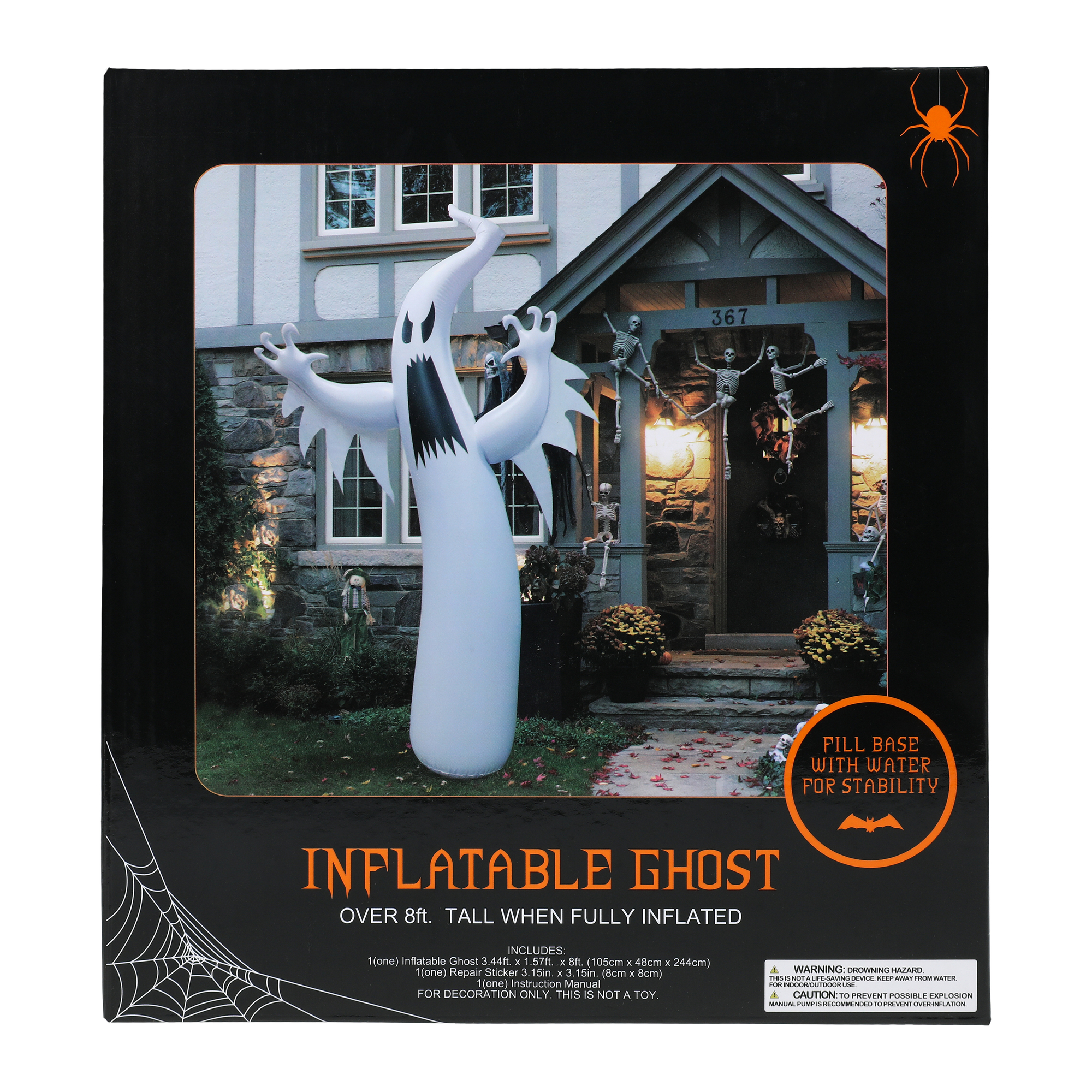 8ft inflatable Ghost Decoration