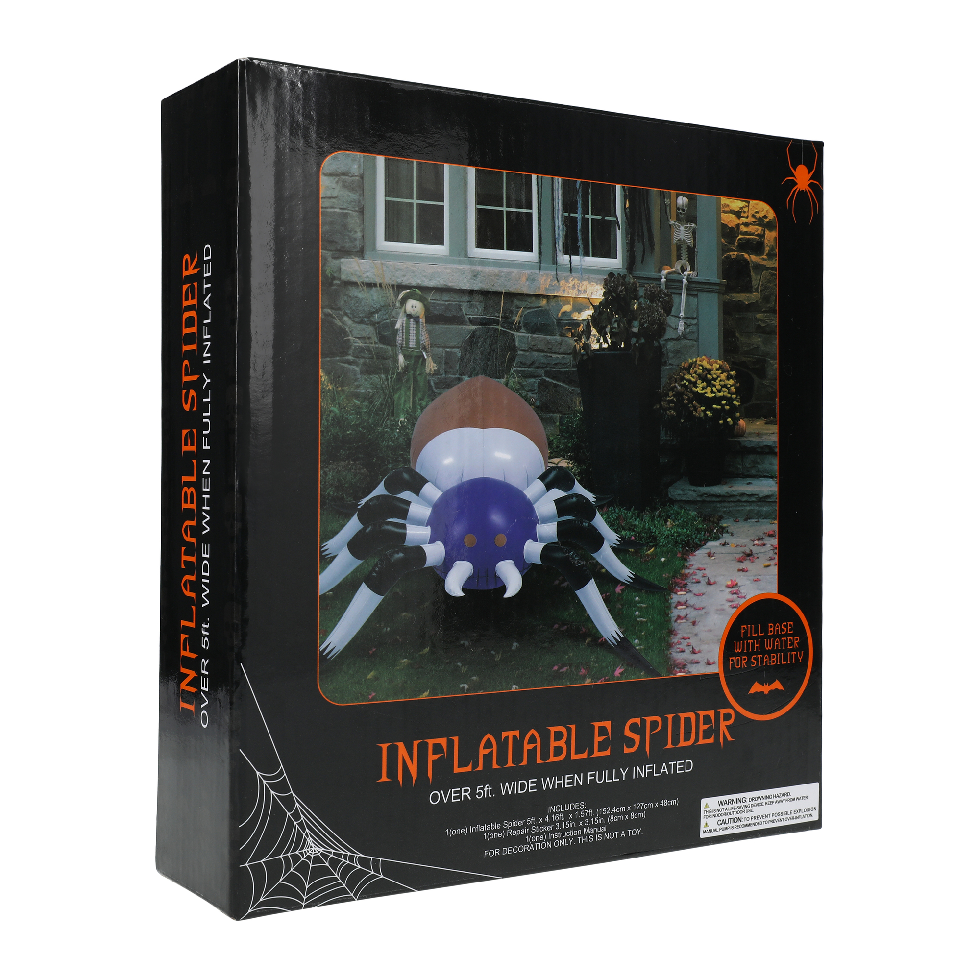 5ft inflatable Spider Decoration
